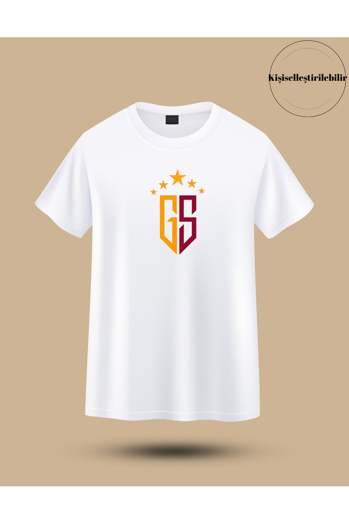 designard Gs 5 Yıldız Yetişkin/Çocuk Taraftar Tişörtü Unisex / İsim Yazdırılabilir