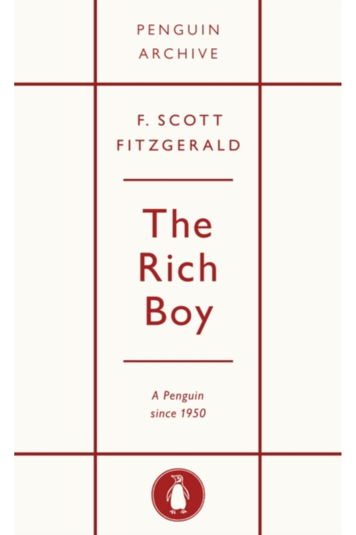 Penguin Books Rich Boy - Penguin Archive
