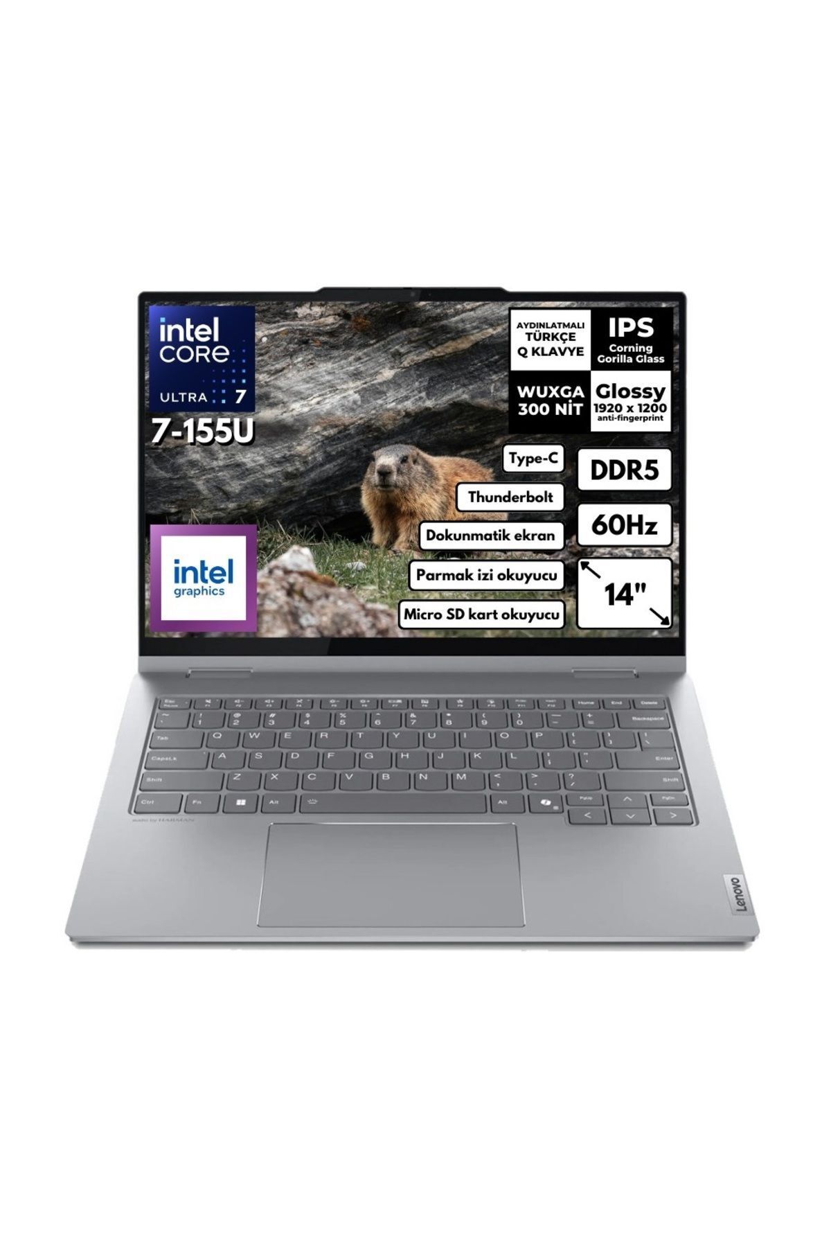 LENOVO ThinkBook 14 G4 Ultra 7-155U 32 GB RAM 512 GB SSD 14" Freedos IML21MX002VTR Zi703