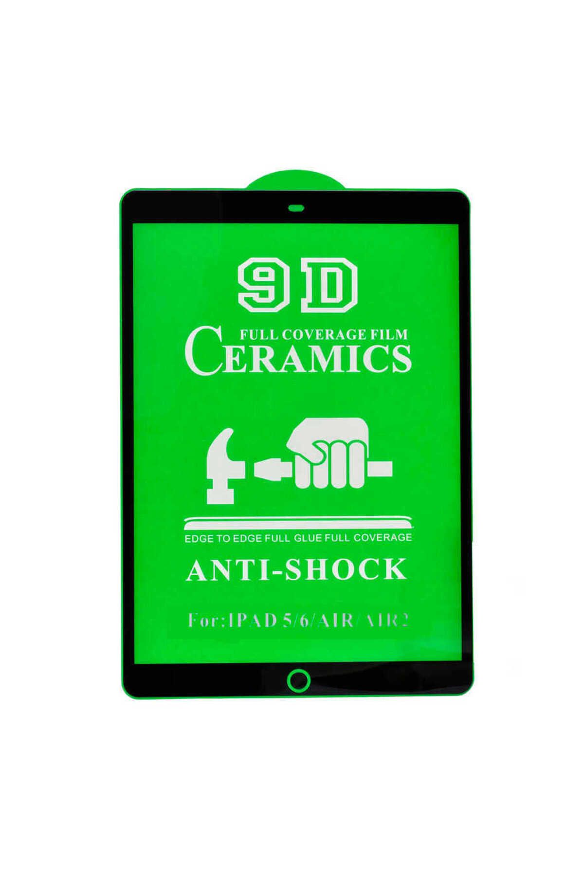 Tılsım Tekno iPad 9.7 2018 (6.Nesil) Uyumlu TSTK Tablet Seramik Ekran Koruyucu-Siyah