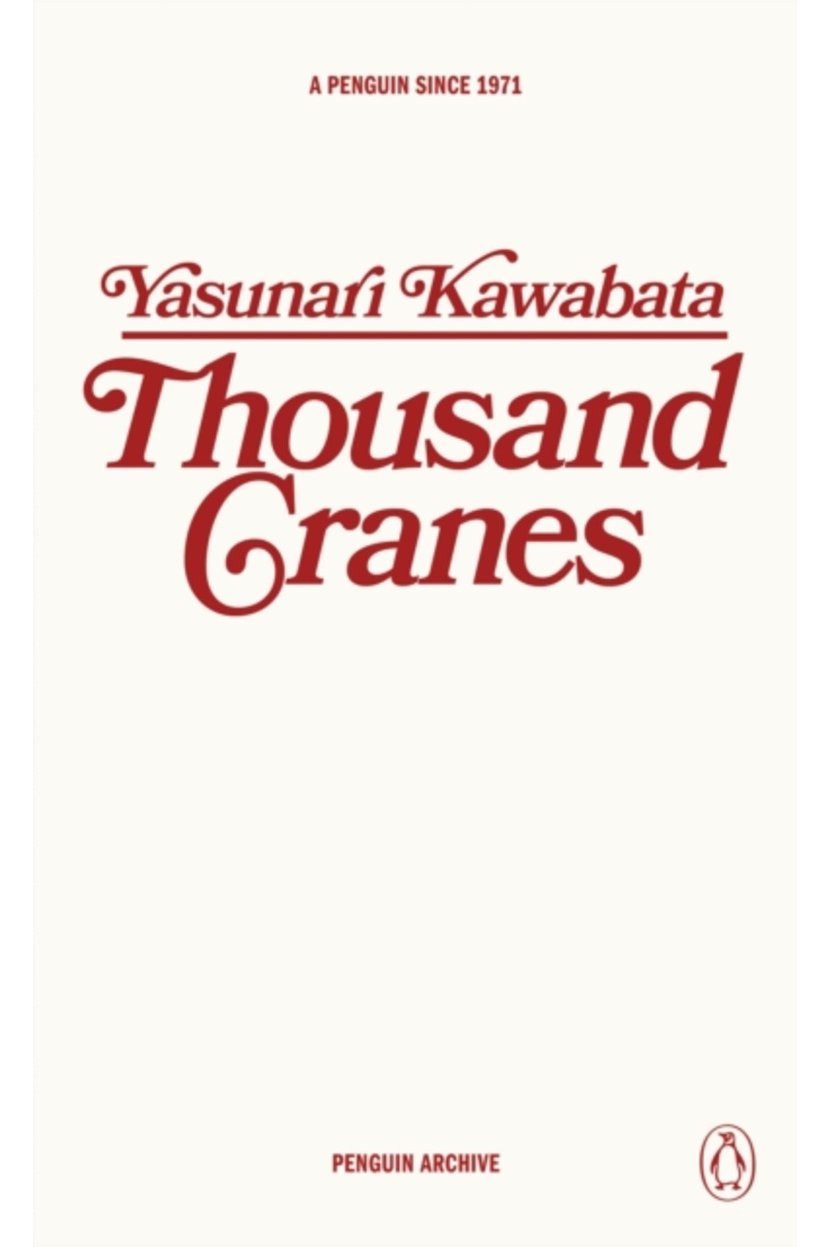 Penguin Books Thousand Cranes - Penguin Archive