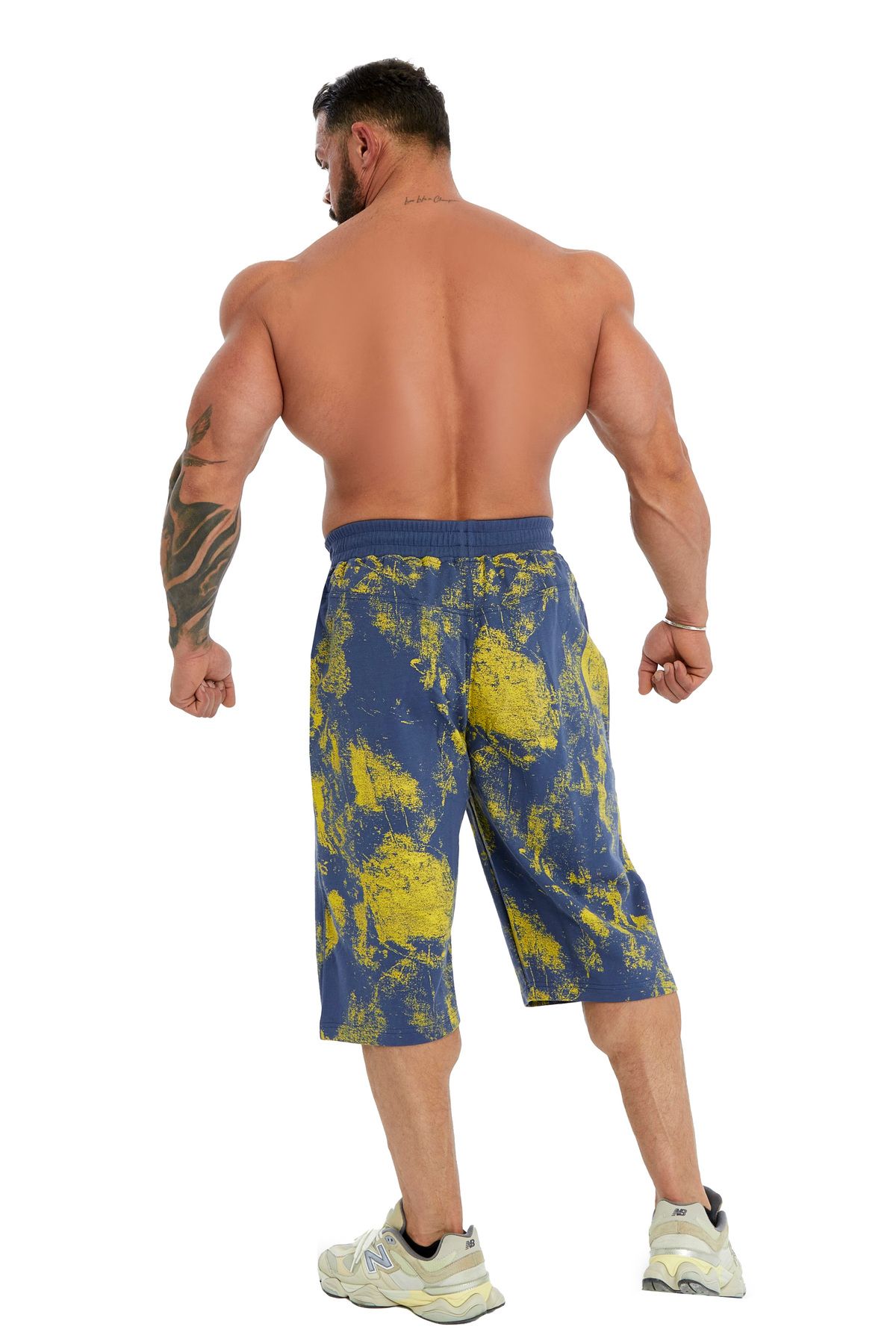 Big Sam-Men's Capri Loose Fit Relaxed Fit Big Sam 1618 4