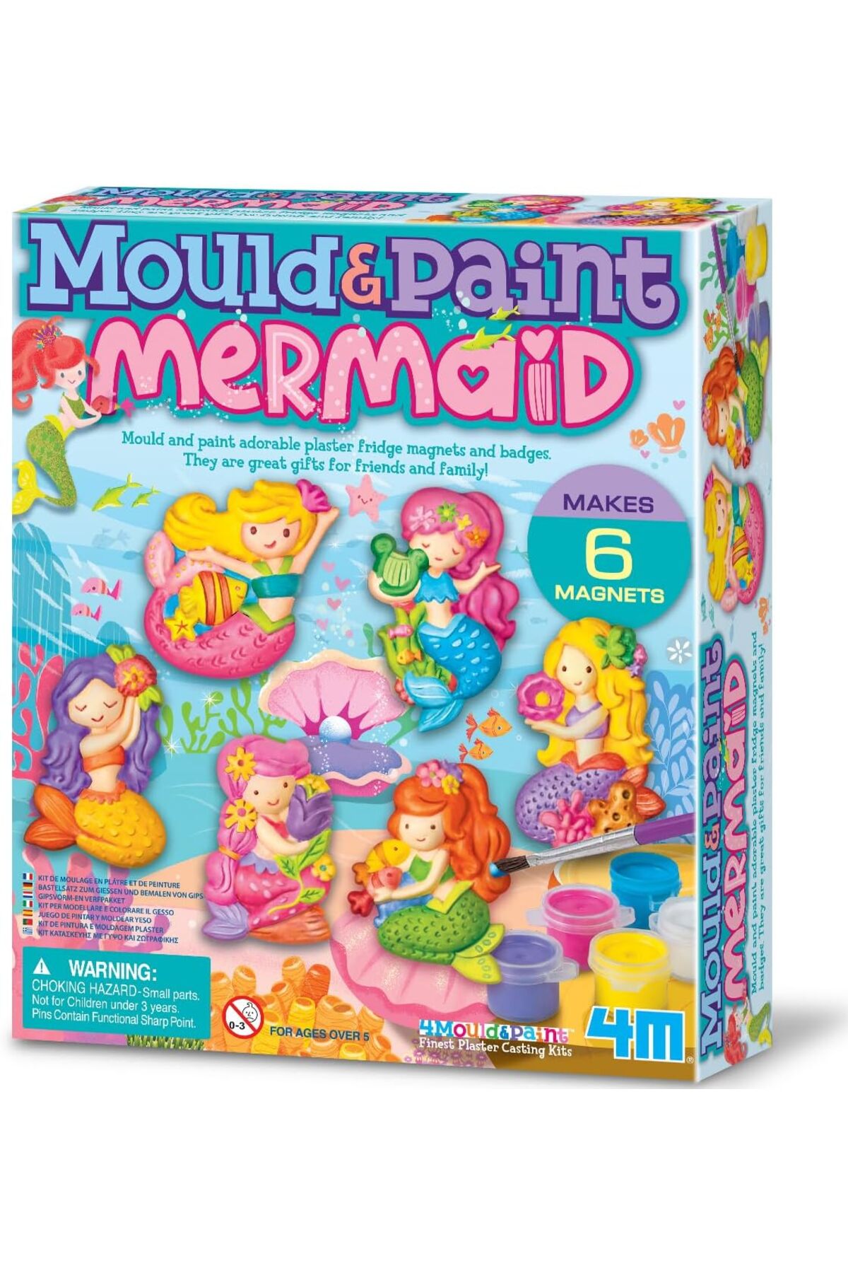 4M قالب و رنگ / پری‌دریایی اکلیلی (00-03526)