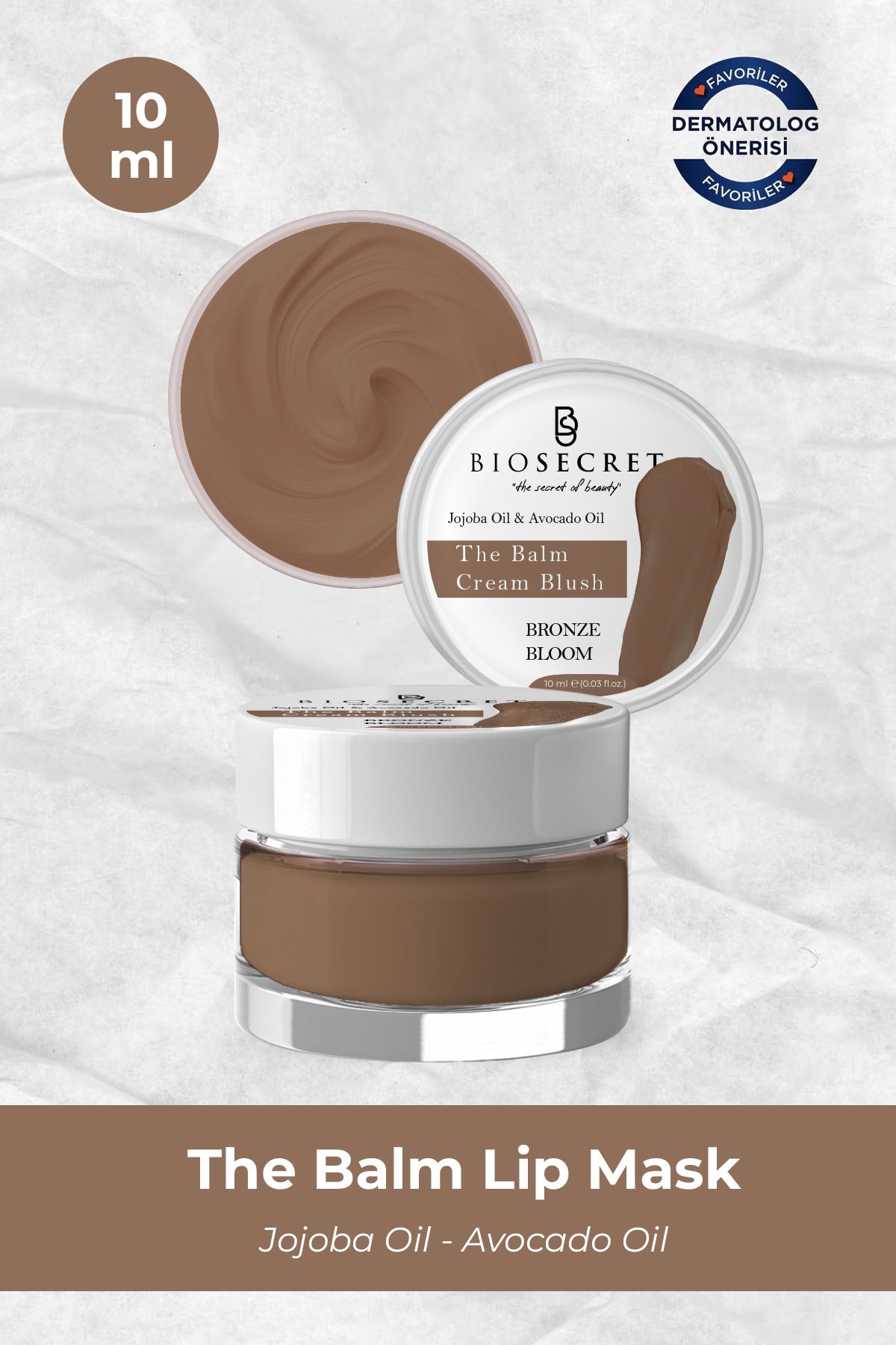 Biosecret The Balm Cream Blush - Bronze Bloom 10 ml Bio121