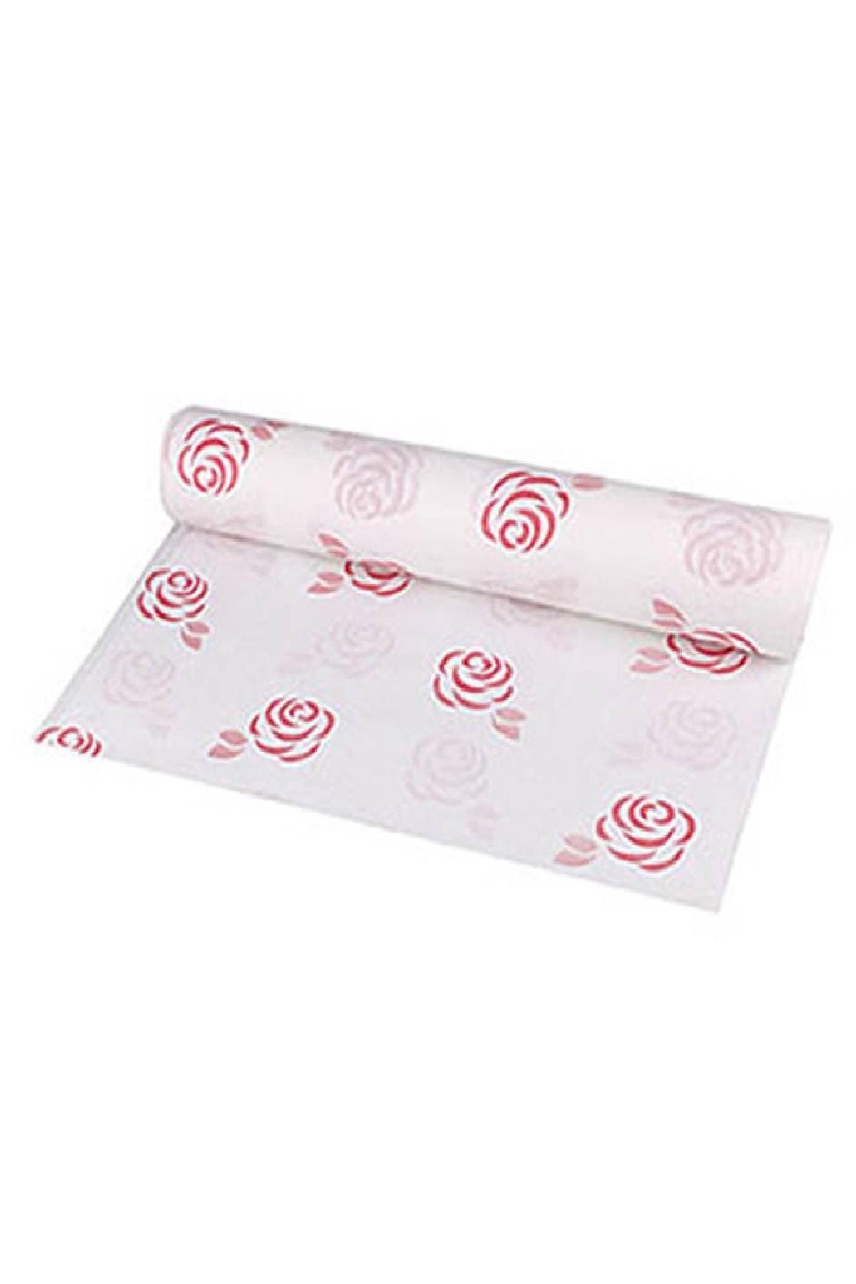 alsepeteavm Roll-up Çiçek Desenli Rulo Kağıt Masa Örtüsü 100cmx120cm 80 Yaprak