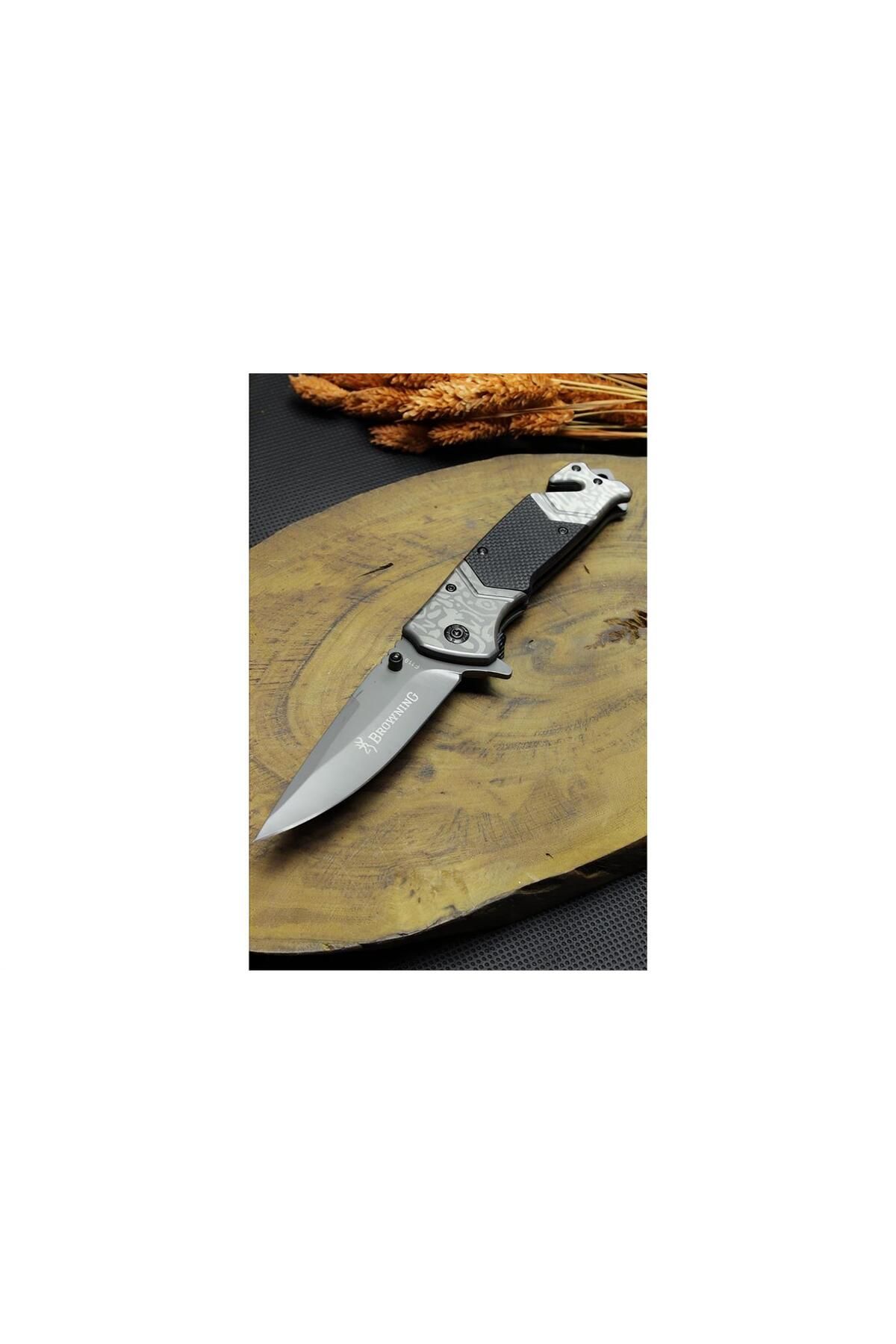 supertrend Süpertrend 21 cm Browning Damas İşlemeli Kurtarma Çakısı