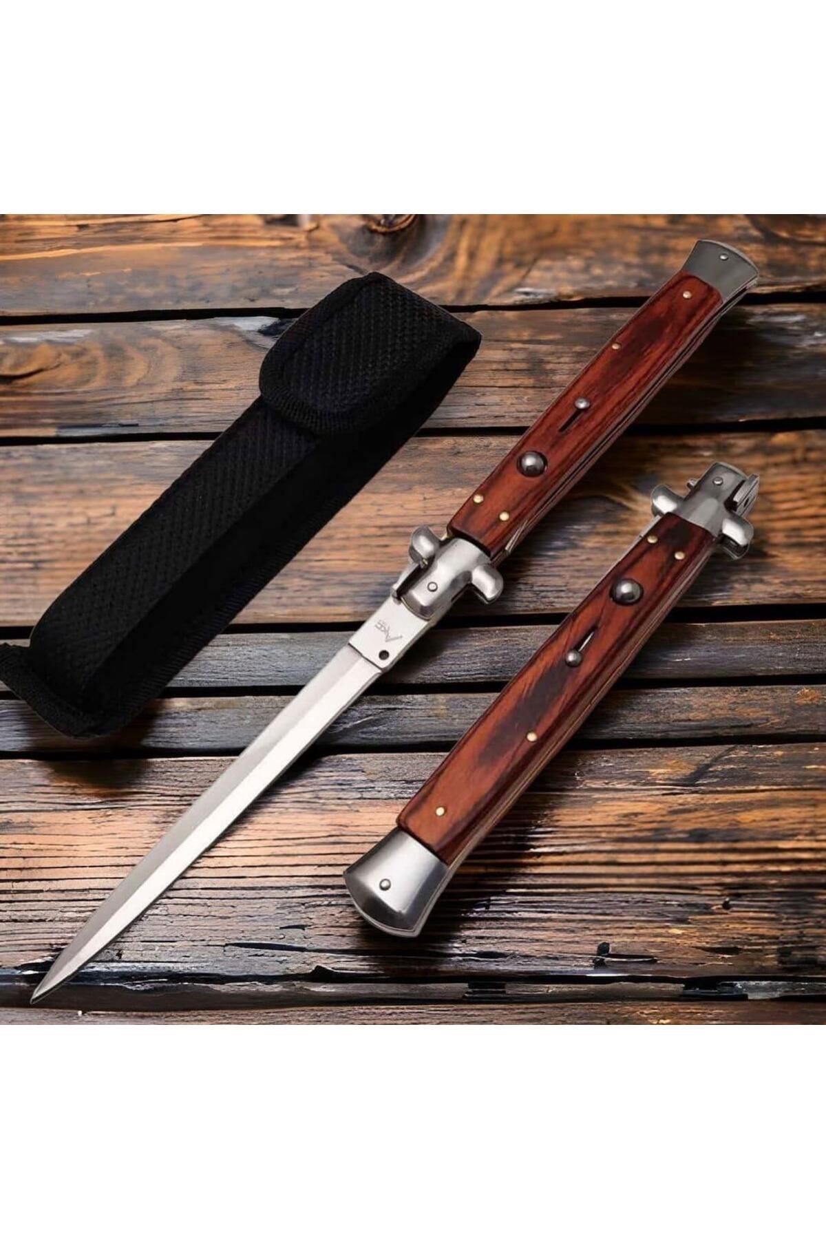 alsepeteavm Akc Ahşap Kabze 33 Cm İtalyan Stiletto