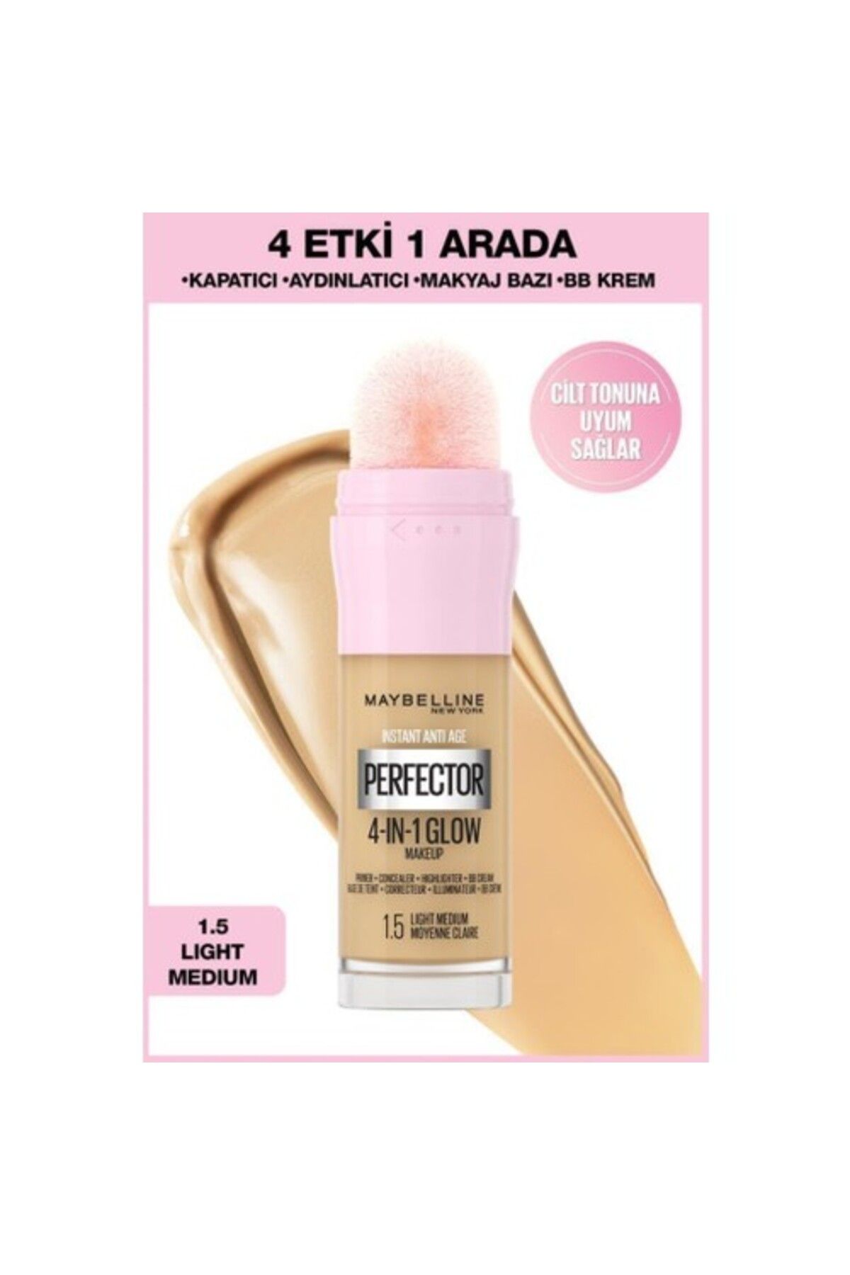 Maybelline New York Myb Perfector Glow Lıght Medıum