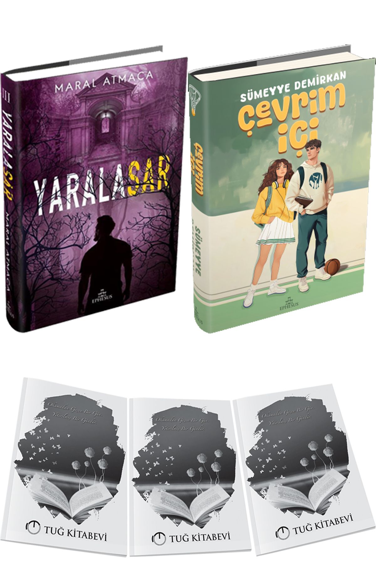 Ephesus Yayınları Yaralasar 3 Ciltli ve Çevrim İçi Ciltli + Hediyeli