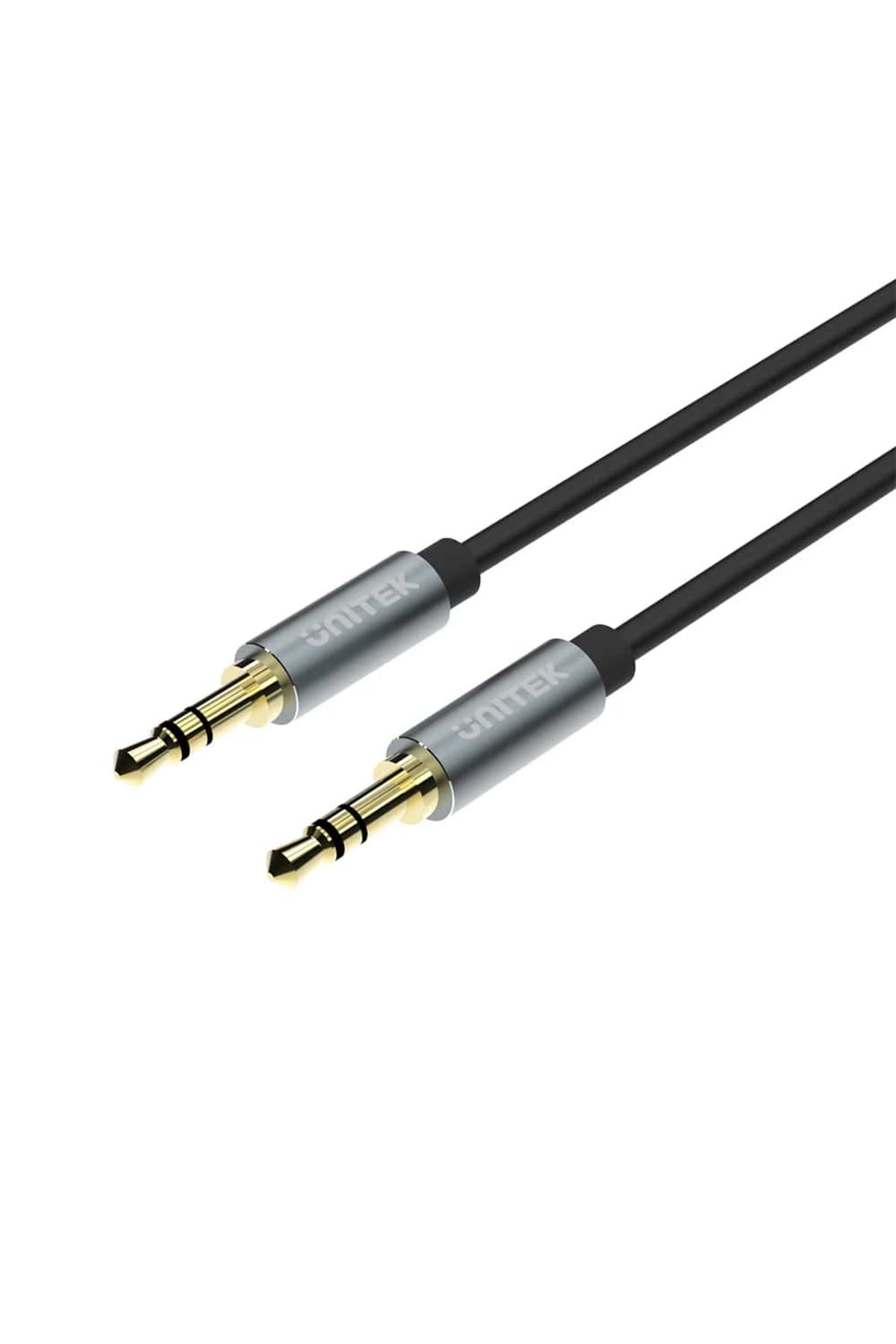Unitek 3.5MM AUX SES KABLOSU 1MT ALTIN KAPLAMA (Y-C926ABK)