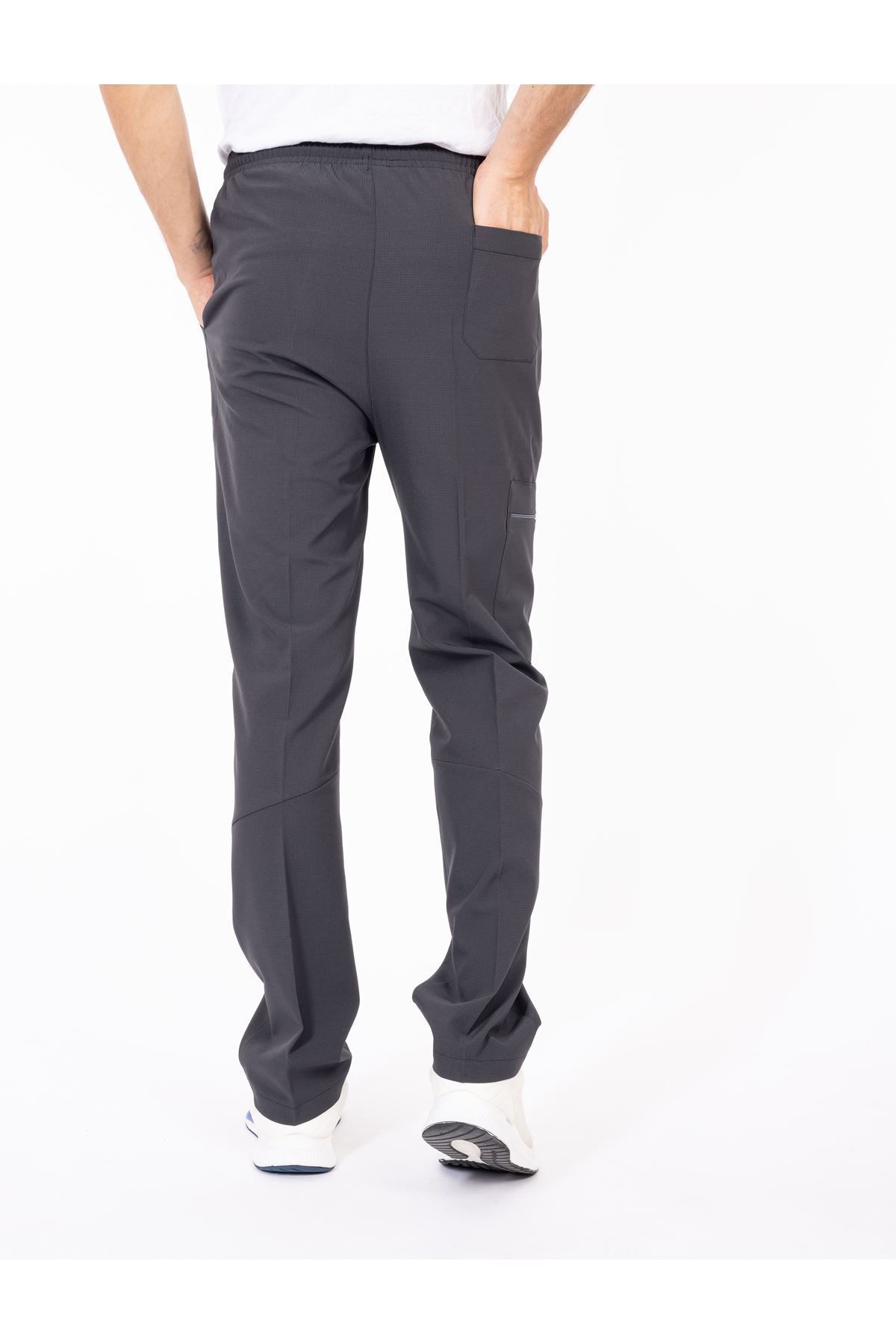 Onur Forma Scrubs Hood Comfort Erkek Takım - Füme Gri