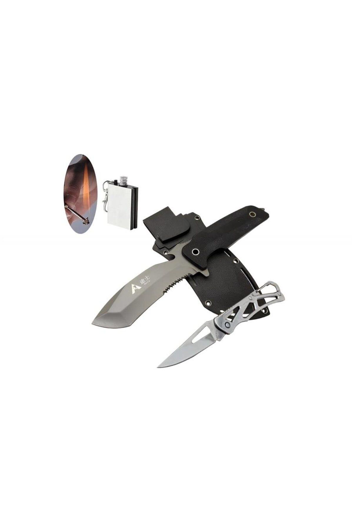 alsepeteavm A-25 24 CM Extreme Tactical Bıçak Seti 534 SCK456937