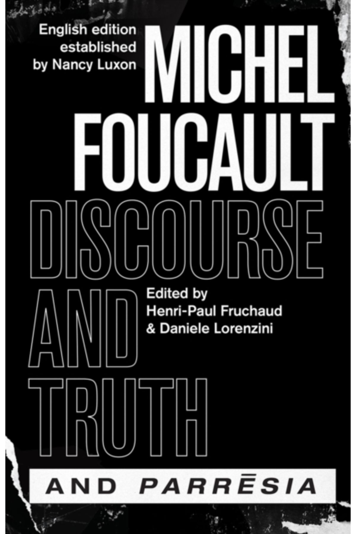 Pandora Kitabevi Discourse And Truth And Parresia