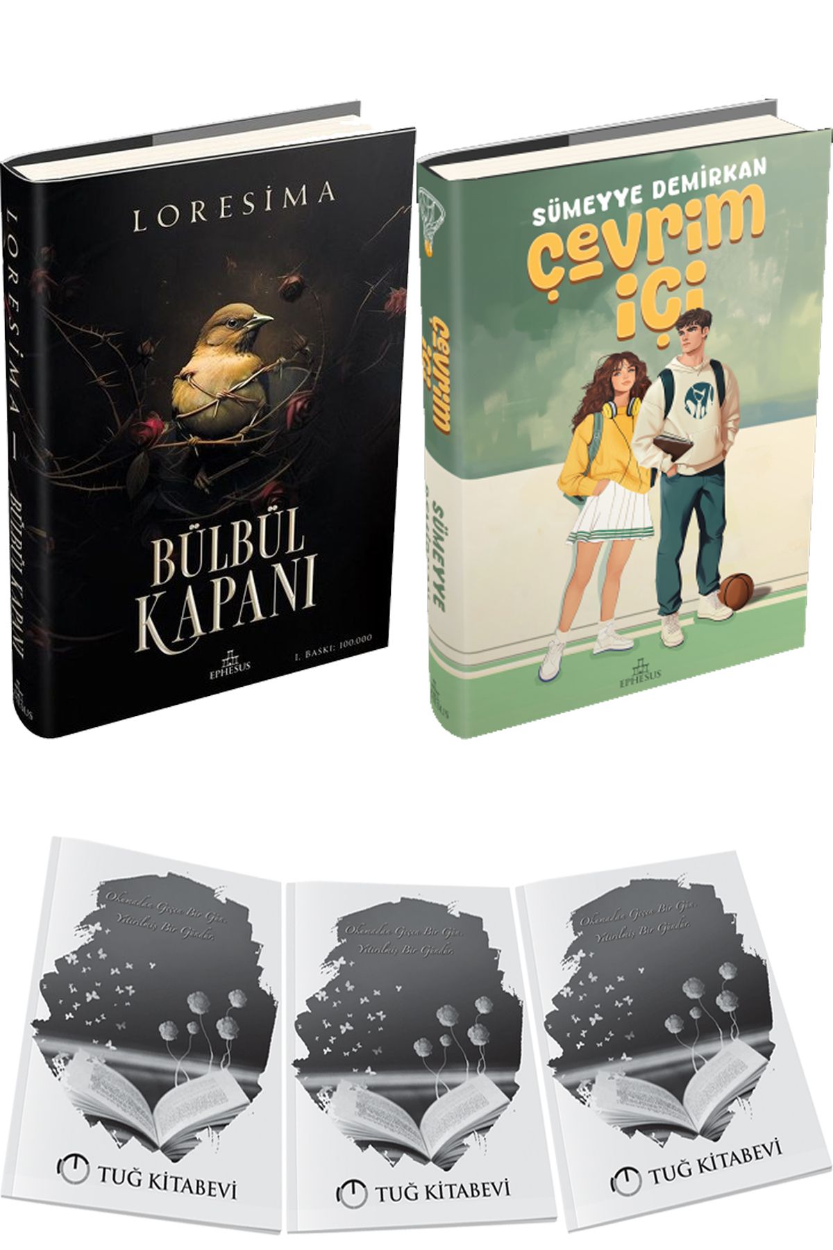 Ephesus Yayınları Bülbül Kapanı 1 Ciltli ve Çevrim İçi Ciltli + Hediyeli