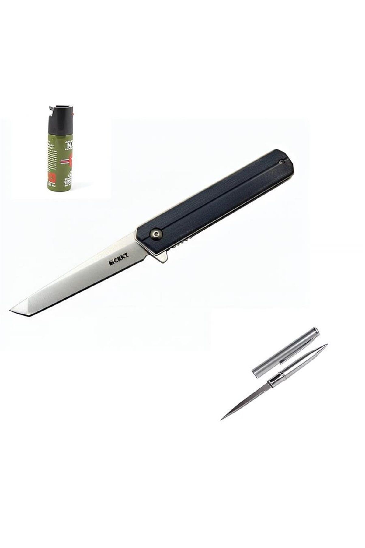 alsepeteavm Kişiye Özel Crkt Tasıan Tanto Çakı 15FFGRİ 20 CM