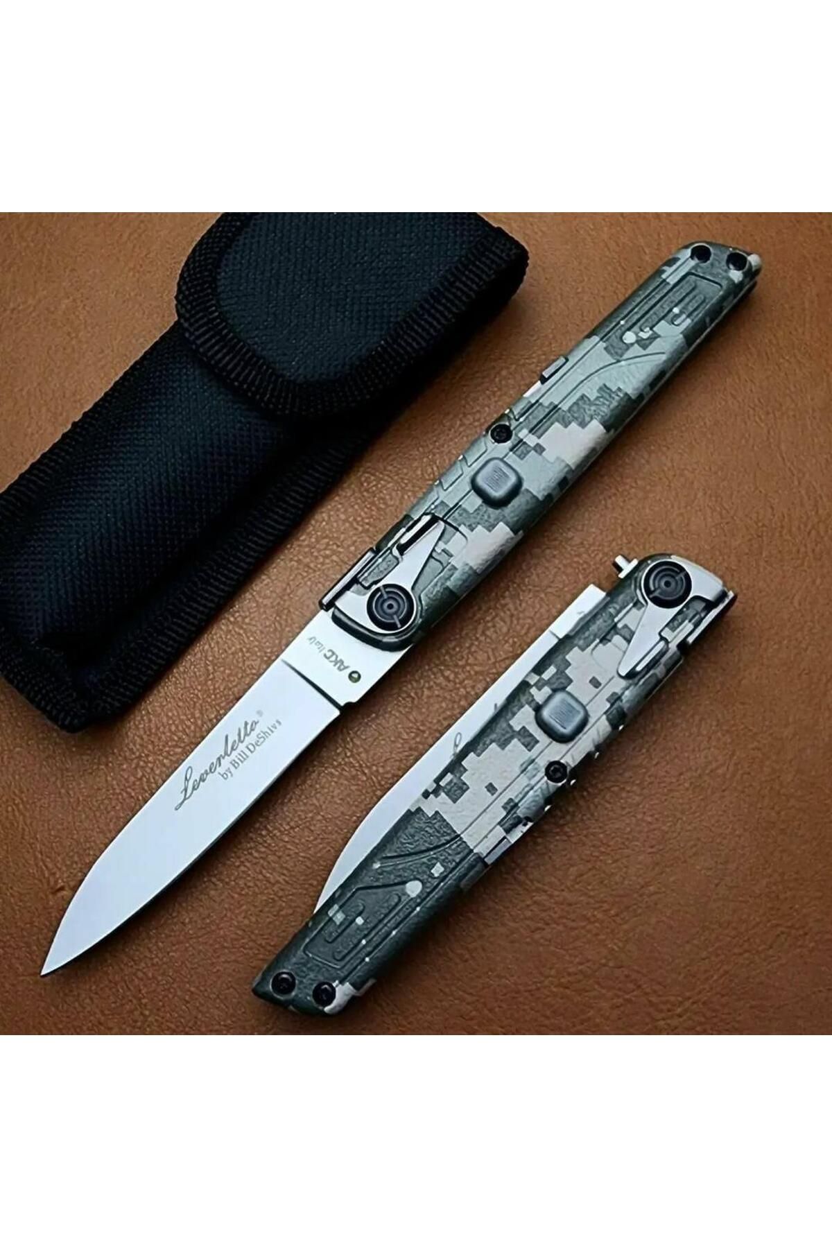alsepeteavm Akc Levetto İtalyan Stiletto Kamp Çakısı