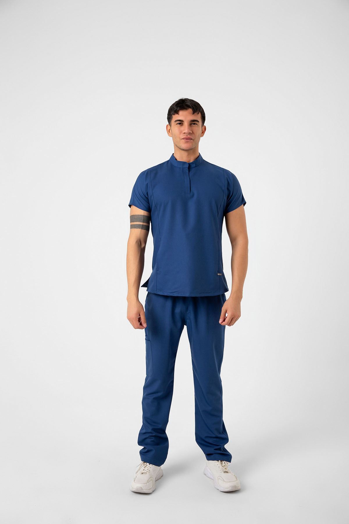 Onur Forma Scrubs New Line Erkek Takım - Petrol Mavi