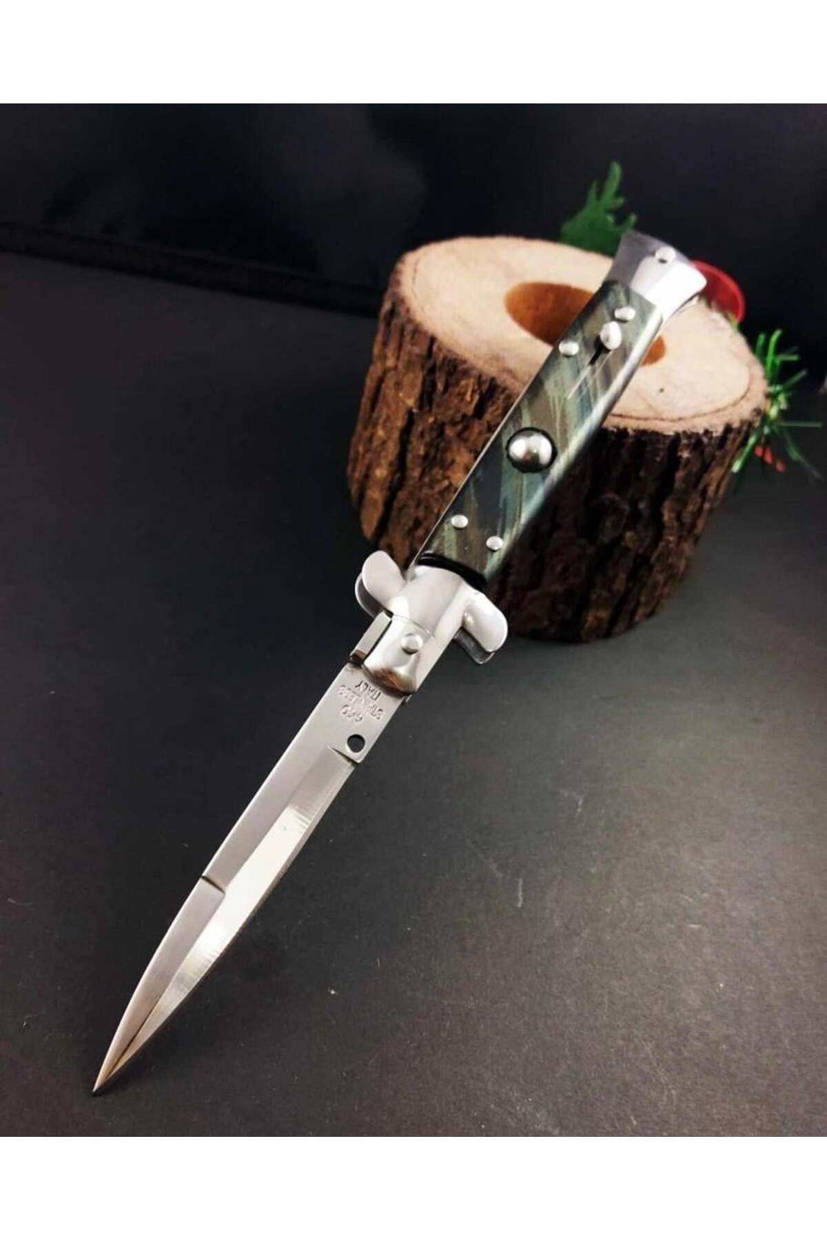 alsepeteavm Yeşil İtalyan Stiletto