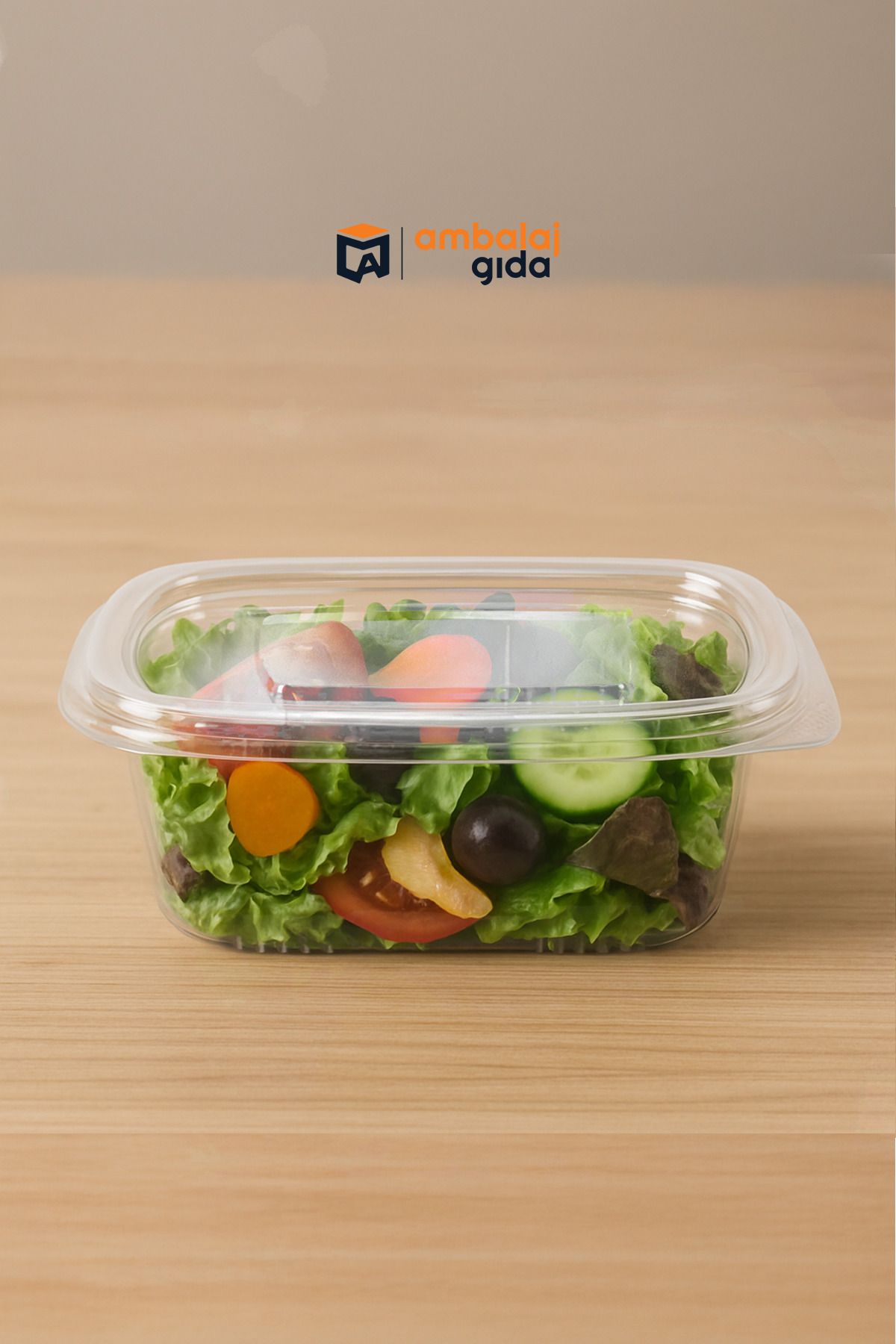 SPİ 250 GR SIZDIRMAZ Saklama Kabı Tatlı Kuruyemiş Meze Plastik Kapaklı Kase - 50 Adet