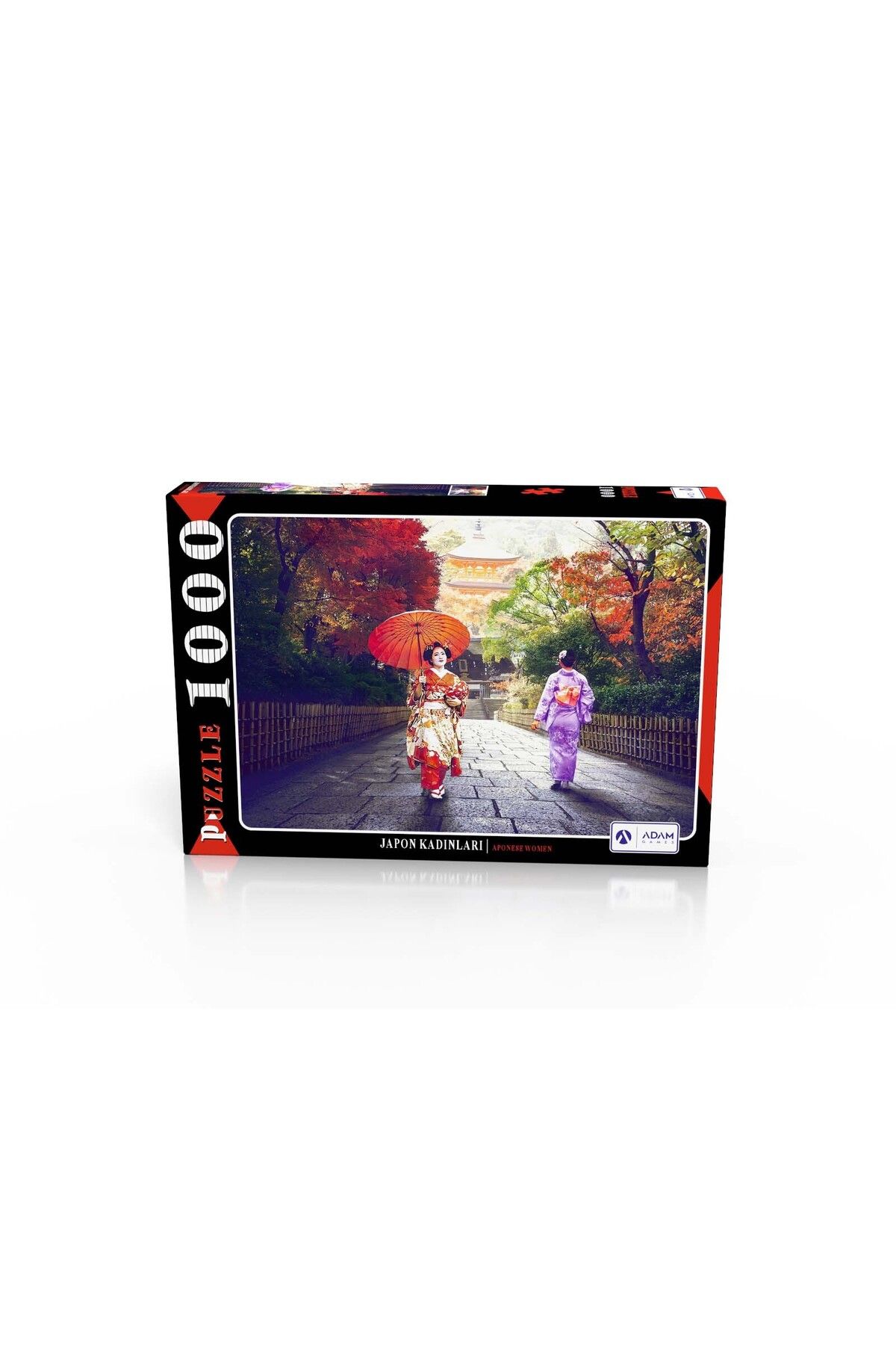 EDKZEKA Japon Kadınları 1000 Parça Puzzle