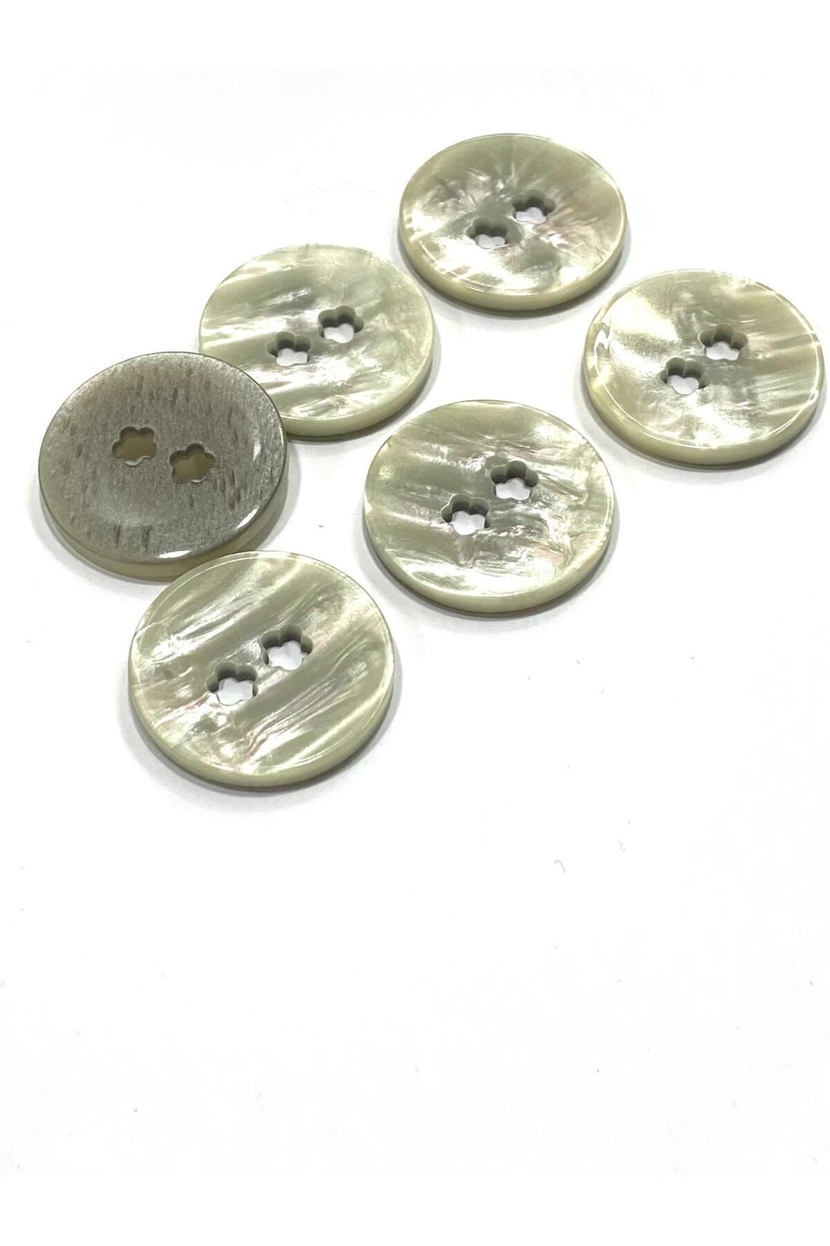 karantuhafiye Sedefli Düğme / İtalyan Sedefli Düğme /2902/ 2,5 cm