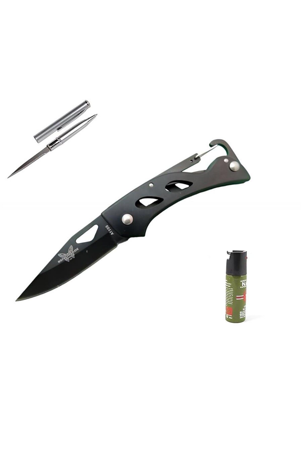 playzone Kişiye Özel BENCHMADE ÇAKI A1103 B-15 CM Siyah