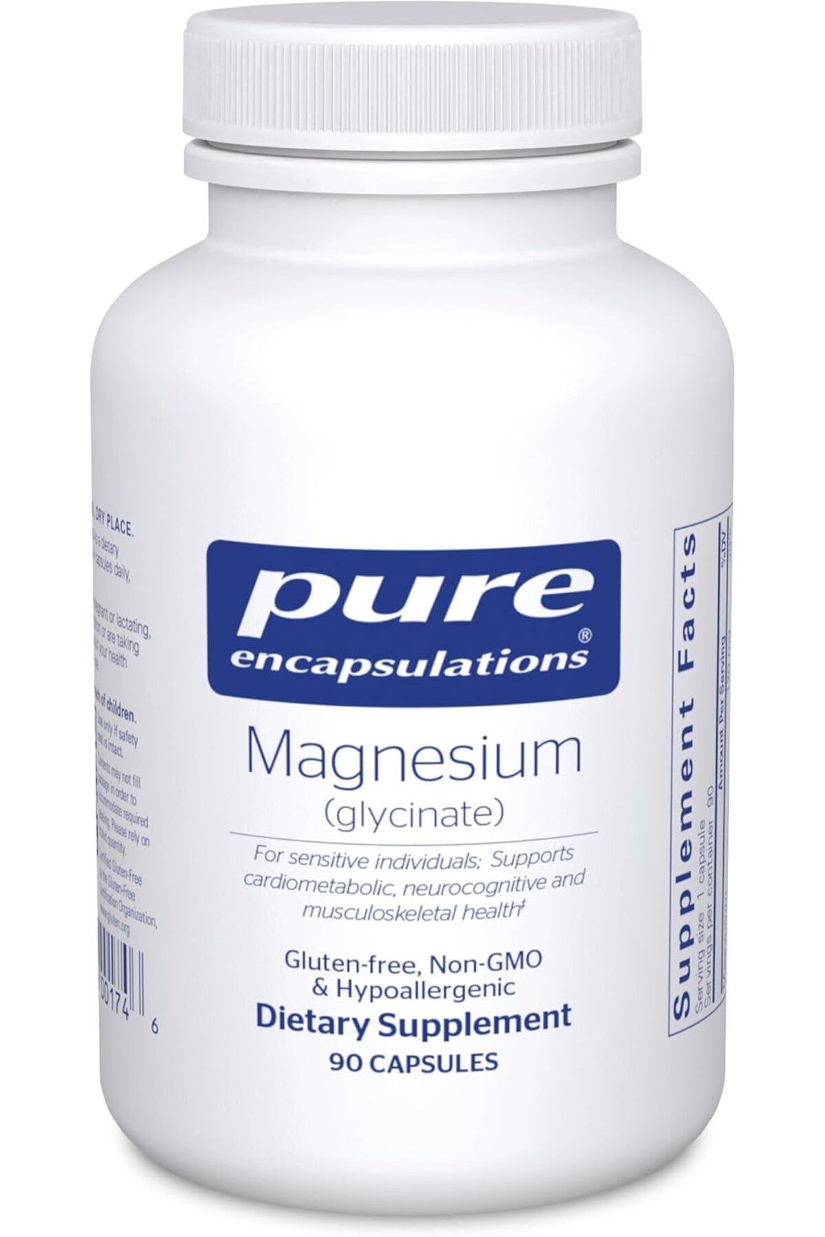 Pure Encapsulations-Magnesium (Glycinate) - Supports Enzymatic and Physiological Functions - 90 Caps 1