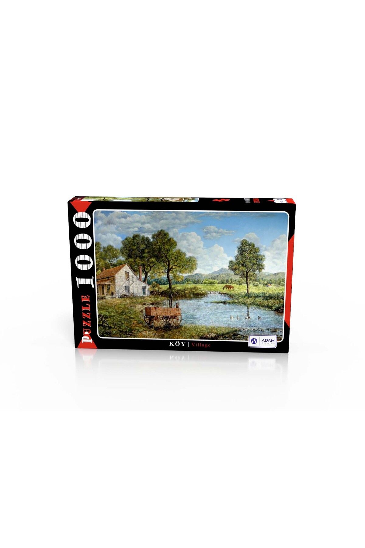 EDKZEKA Köy 1000 Parça Puzzle