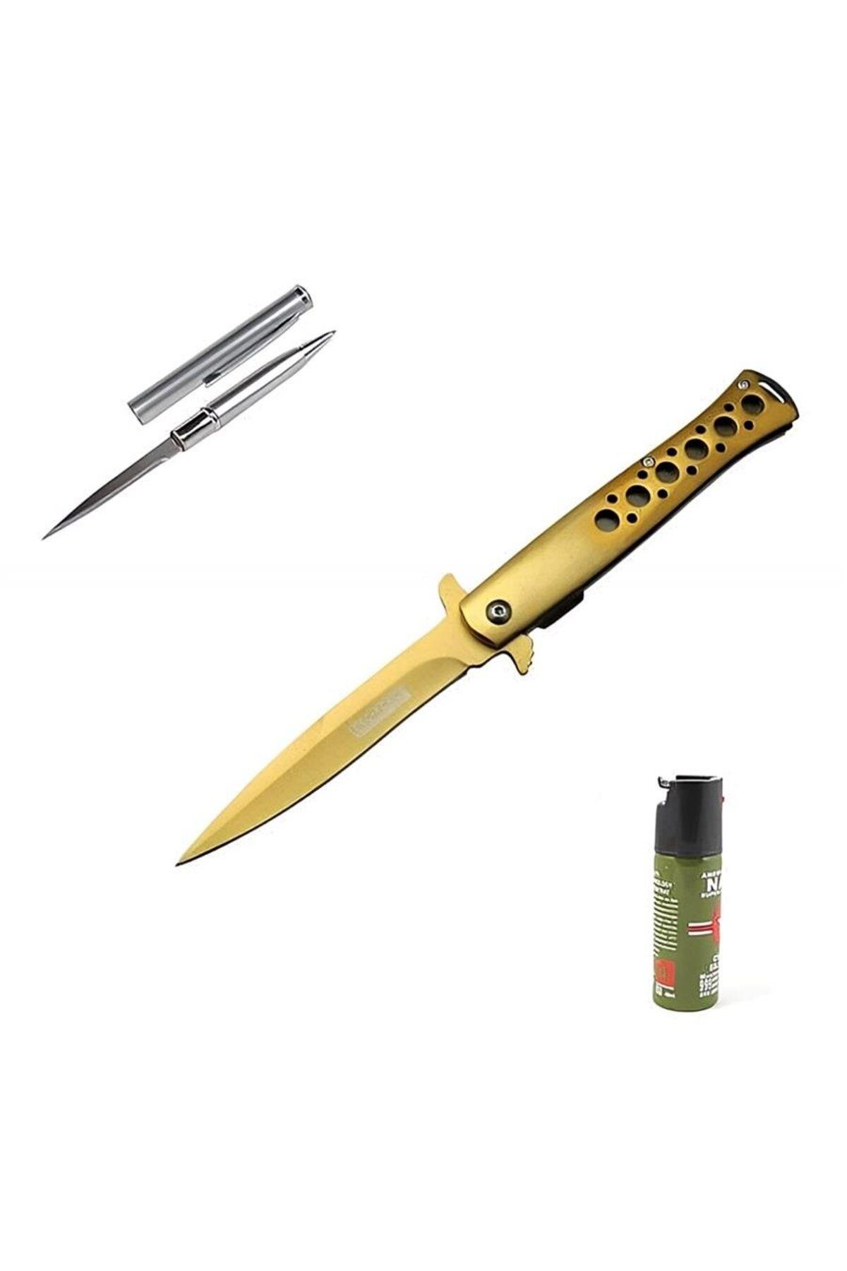 playzone Kişiye Özel Tac-Foce Gold Çakı 1111 GLD 23 CM