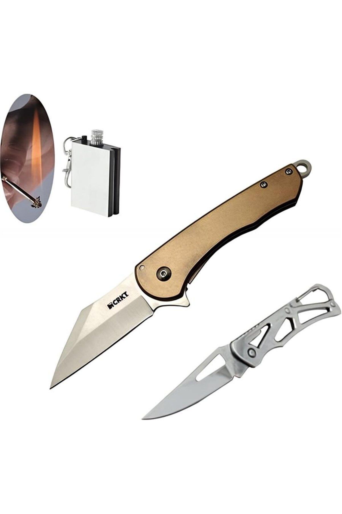 alsepeteavm Crkt Serisi 6820 Brw 18.5 cm Jettison Çakı Seti SLN701