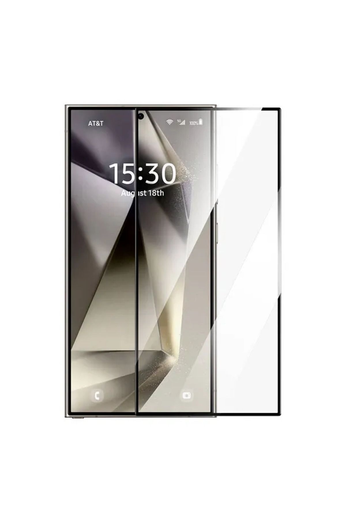 Zonline SAMSUNG S25 ULTRA EKRAN KORUYUCU CAM (JELATİN FİLM DEĞİL)