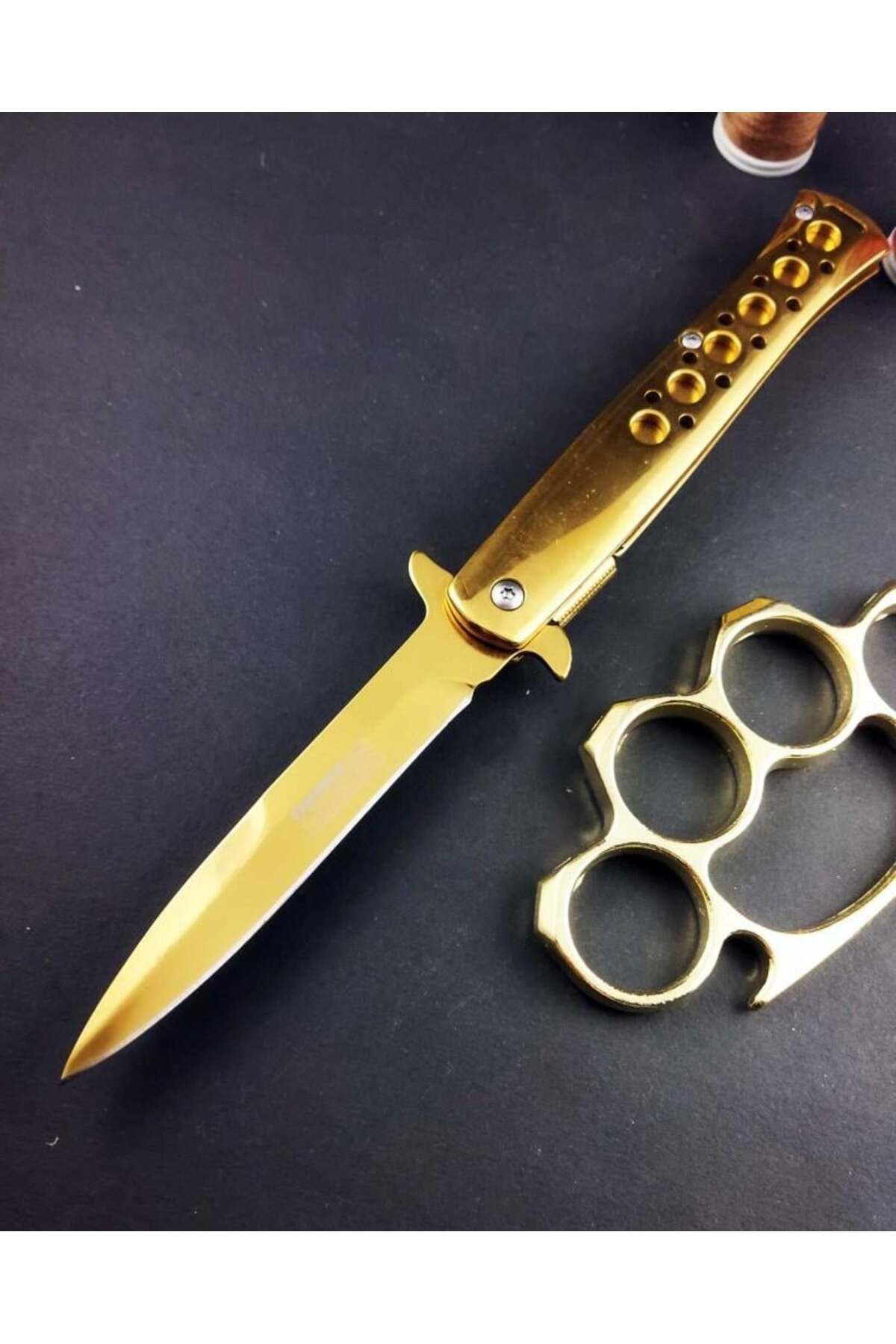 supertrend Süpertrend Tac Force Gold Punch Hediyeli Kamp Çakısı