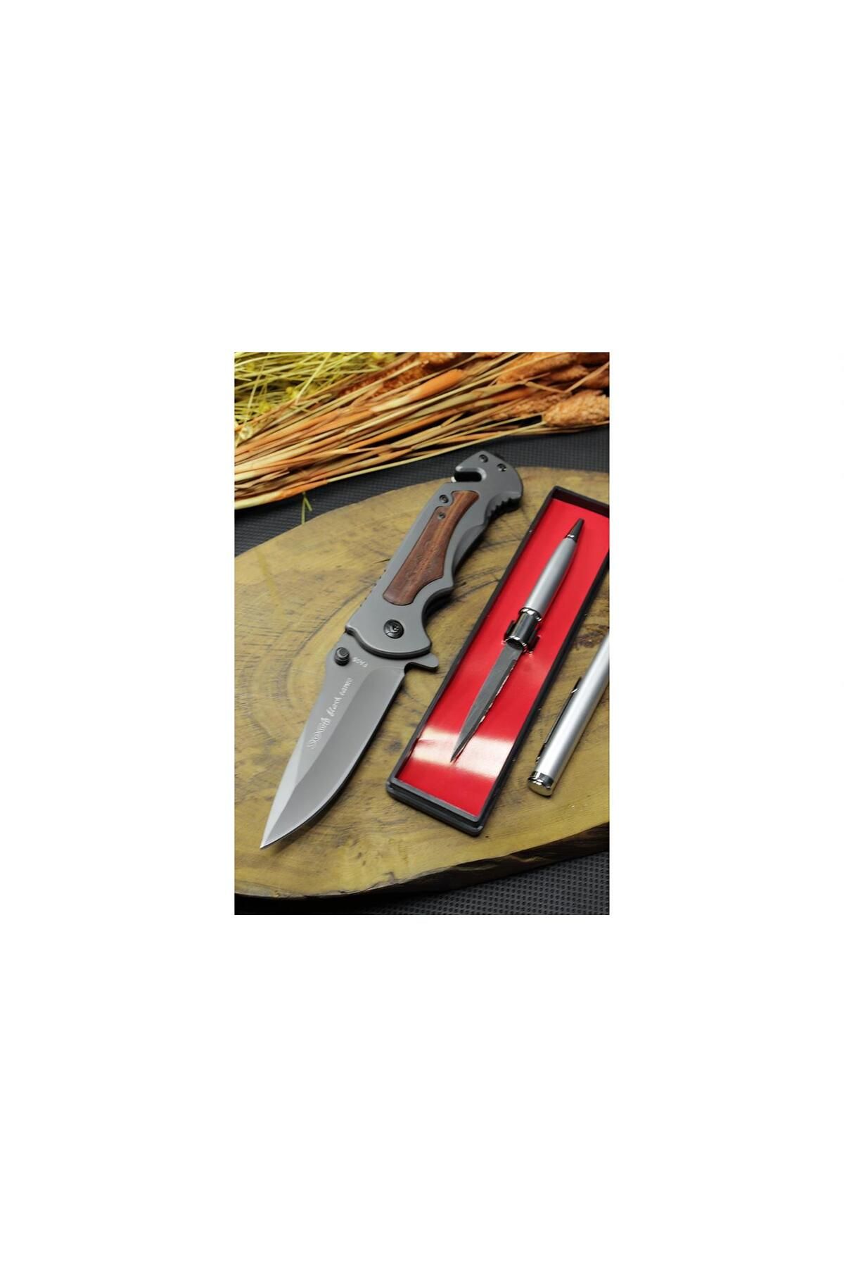 alsepeteavm 21 cm SOG Kurtarma Çakısı ve Gizli Kalem Bıçak