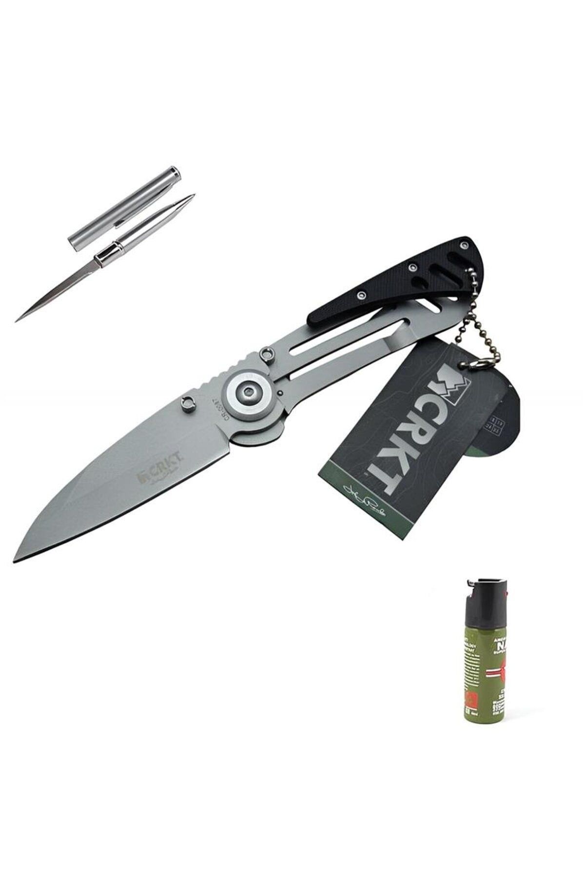 alsepeteavm Kişiye Özel CRKT 087BK ÇAKI CR-0087BK-18 CM