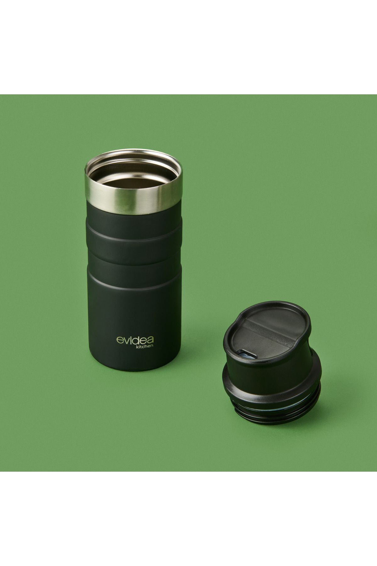 Evidea Kitchen Bireysel Termos - Siyah - 350 ml