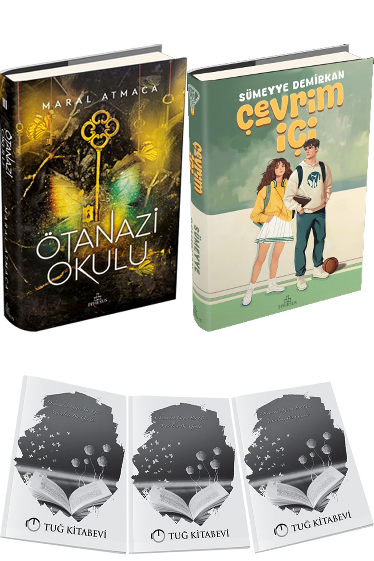 Ephesus Yayınları Ötanazi Okulu 3 Ciltli ve Çevrim İçi Ciltli + Hediyeli