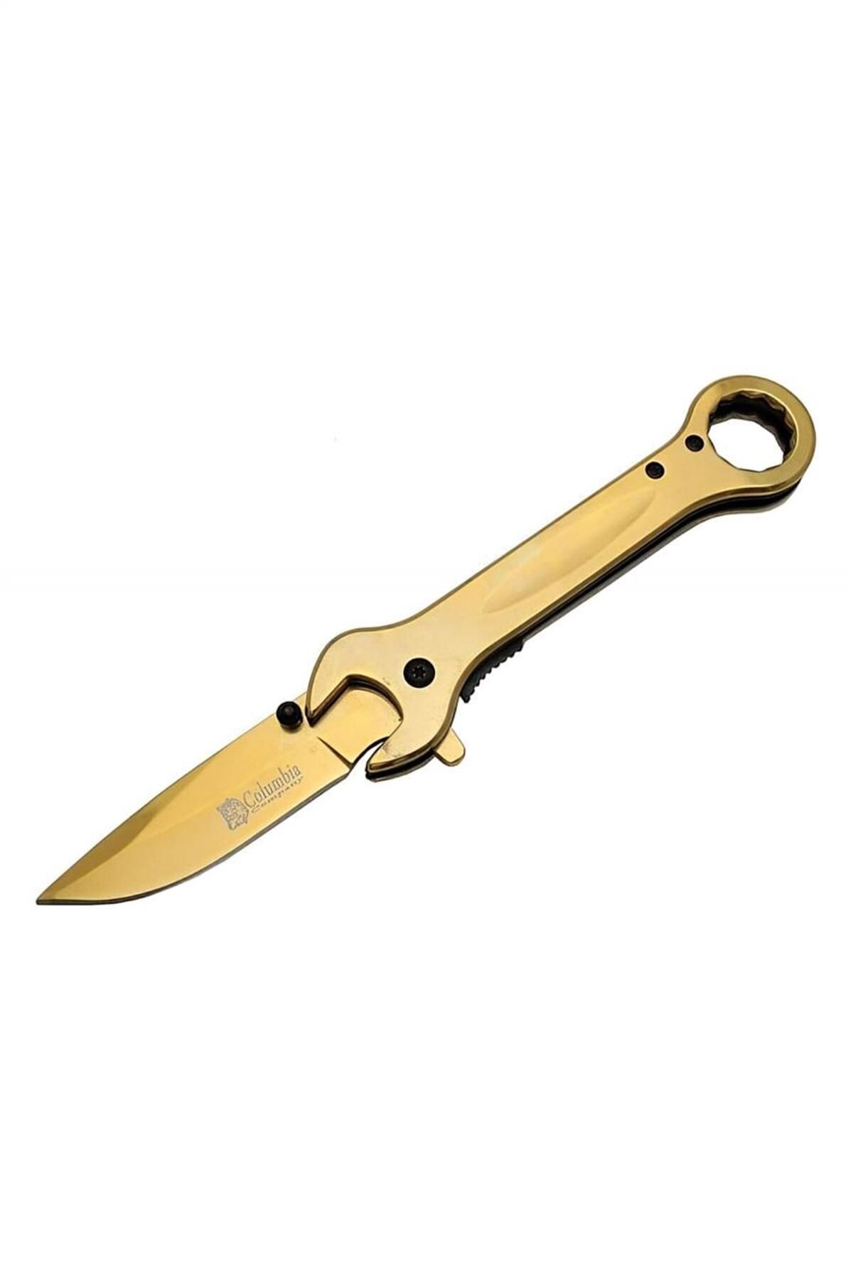 alsepeteavm İngiliz Anahtar Gold Knife Çakı Spor Bıçak SCK458042