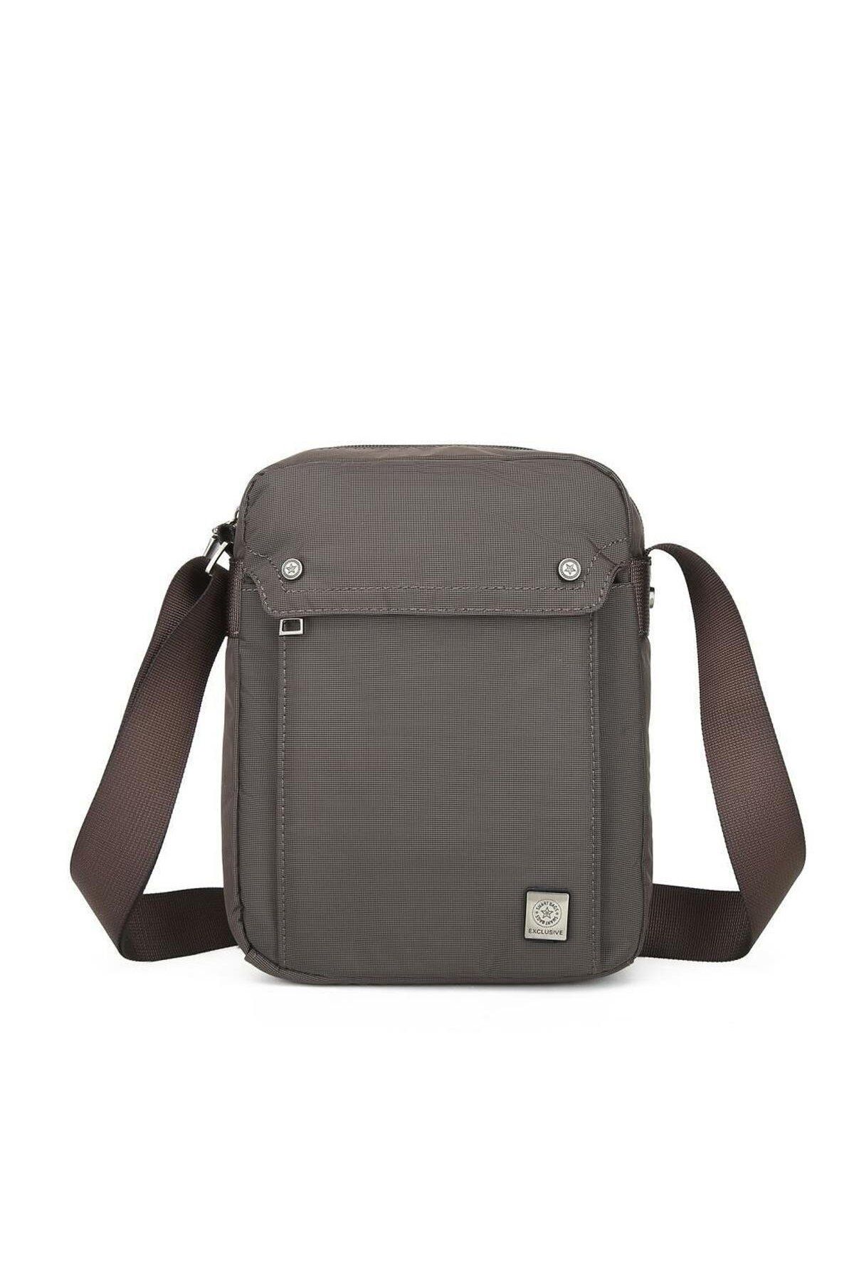 SMART BAGS Uniseks Postacı Çantası BC 8700 - Koyu Kahve