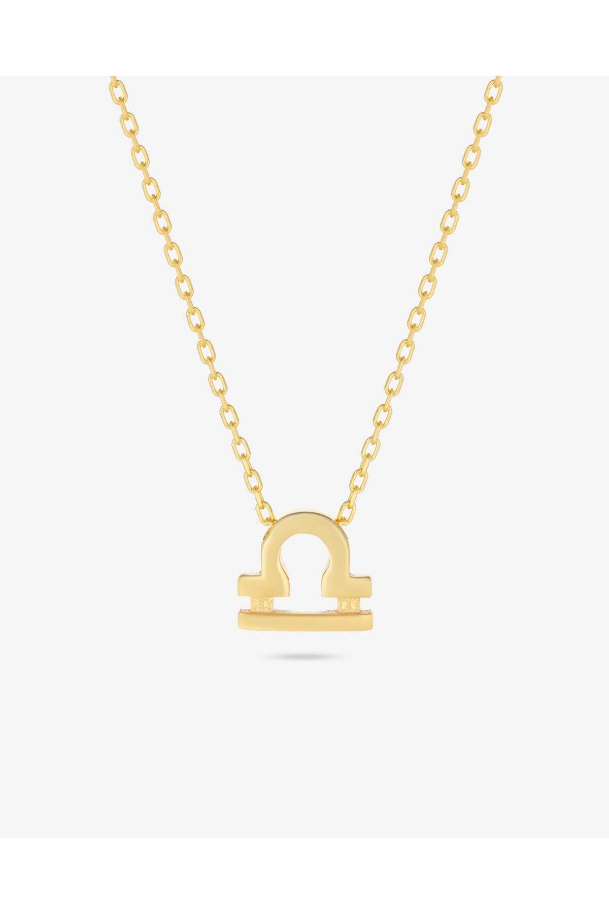 MEKS JEWELS Gümüş Terazi Burcu Kolyesi