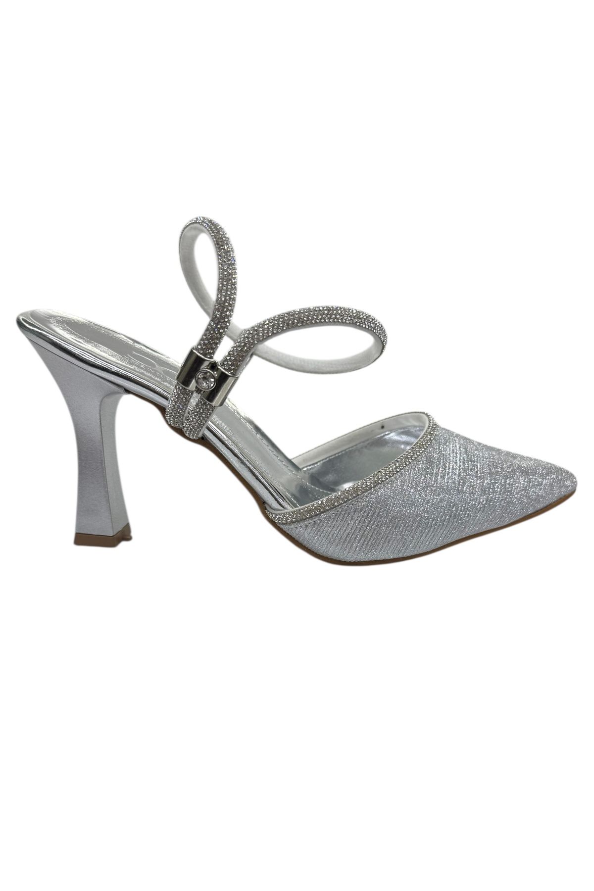Shoes Işıltı Bant Detaylı Topuklu Asansör modeli