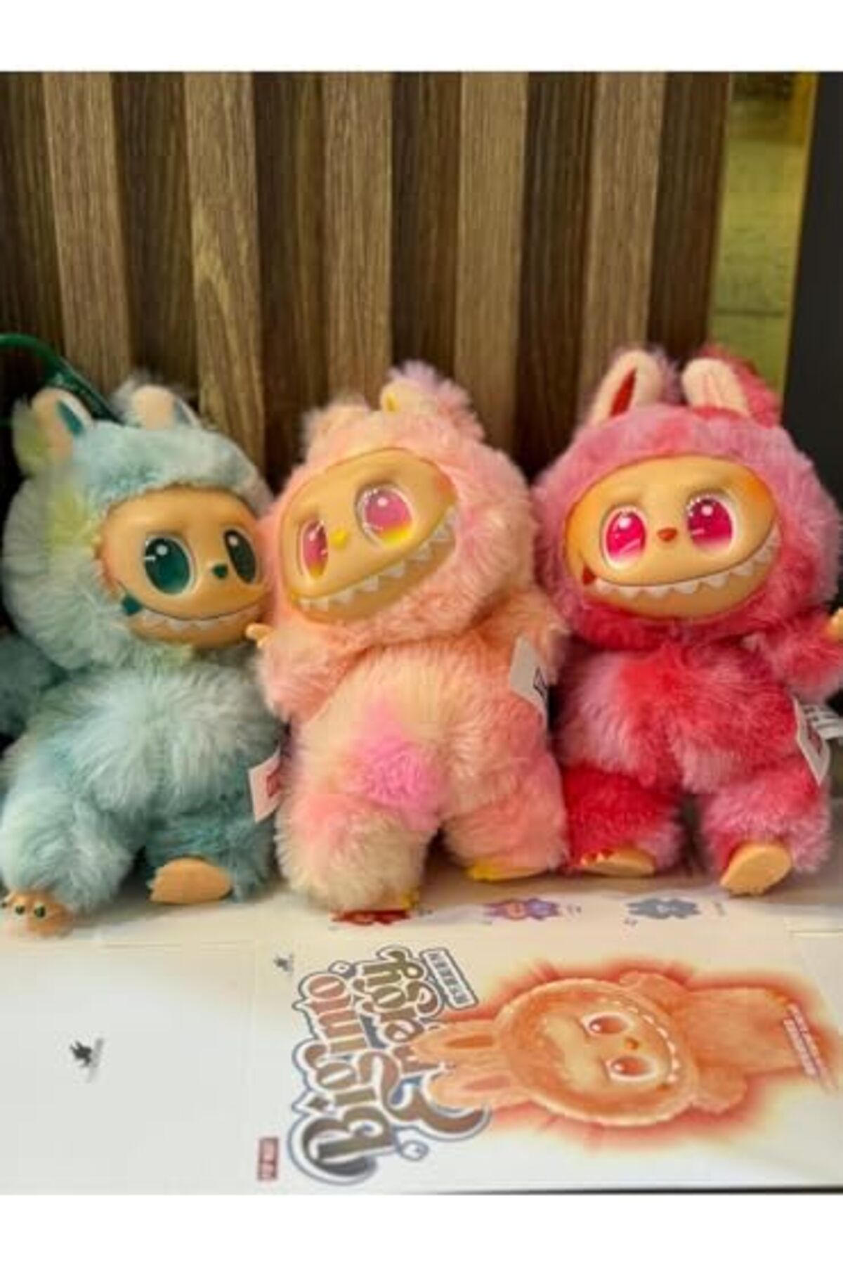 Generic-LABUBUUU The Monsters Have A Seat Vinyl Plush Blind Box 8x7x15cm, Collectable Character Keychain 4