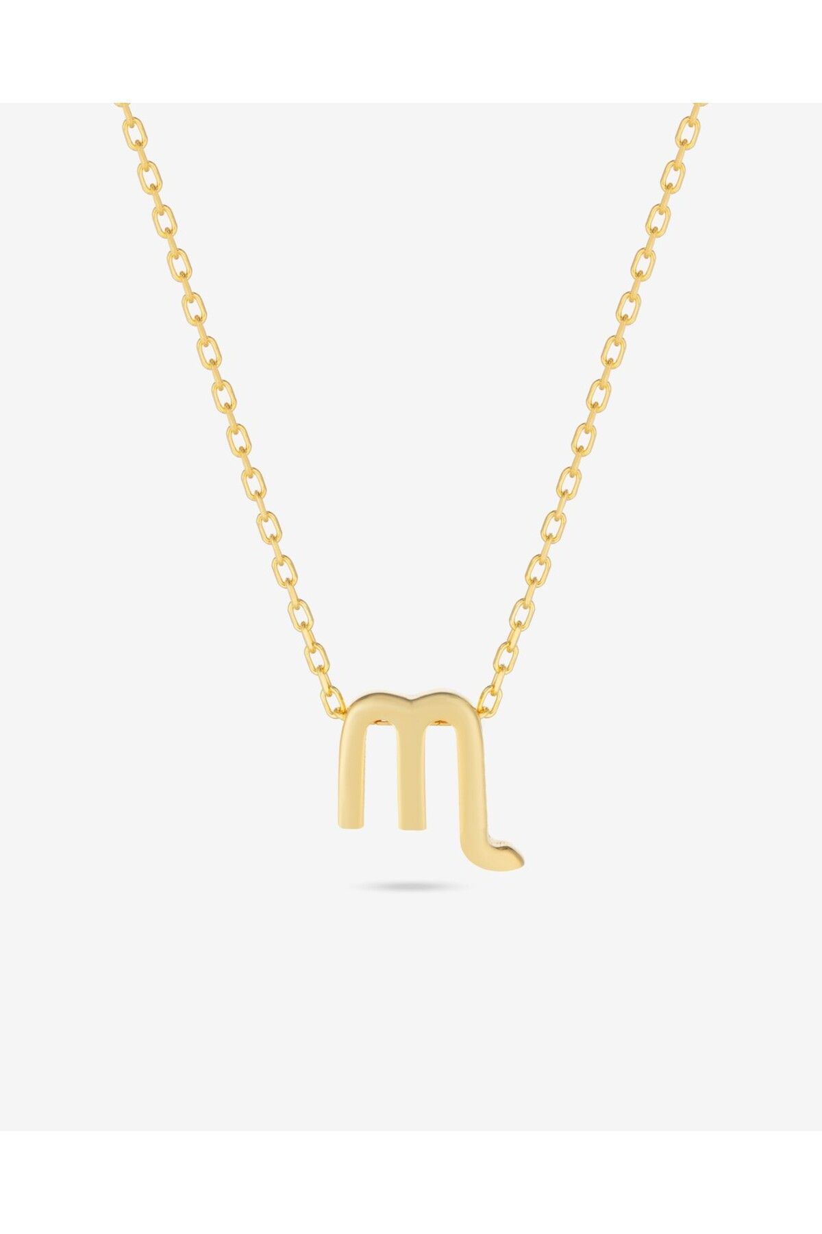 MEKS JEWELS Gümüş Akrep Burcu Kolyesi