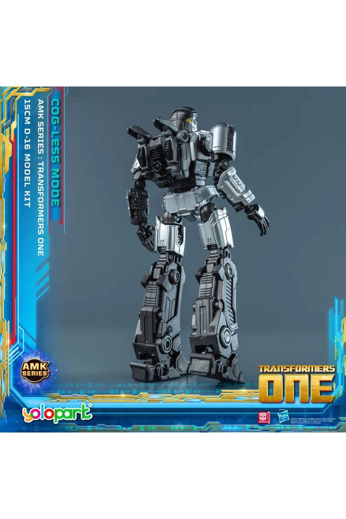 BAŞEL OYUNCAK-I Chose I Got Transformers Tf One Amk Mini Series D-16 Cog Less Bot Mode Model Kit 15 cm 8+ 4