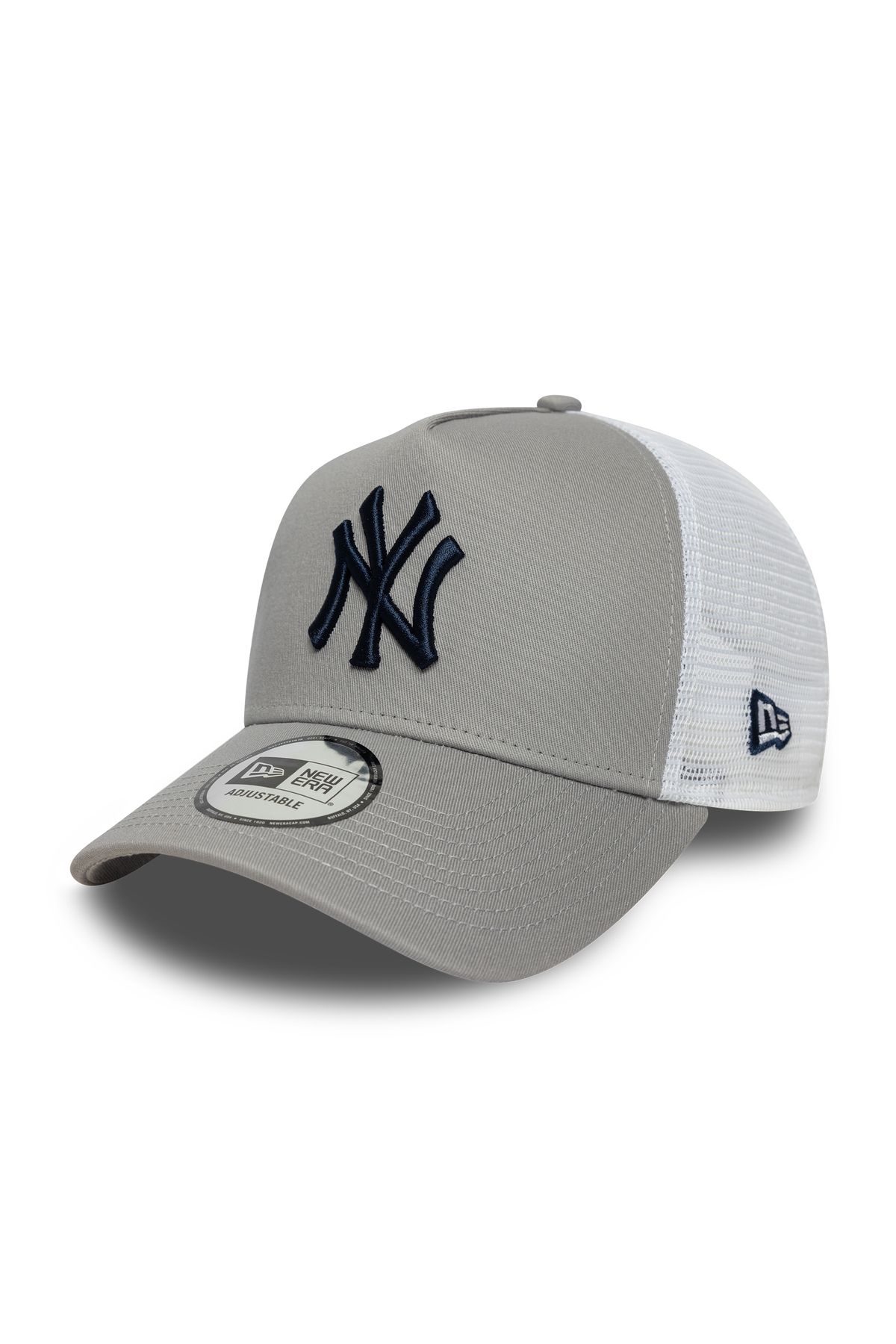 NEW ERA Side Patch Trucker Neyyan Gra Uniseks Gri Şapka