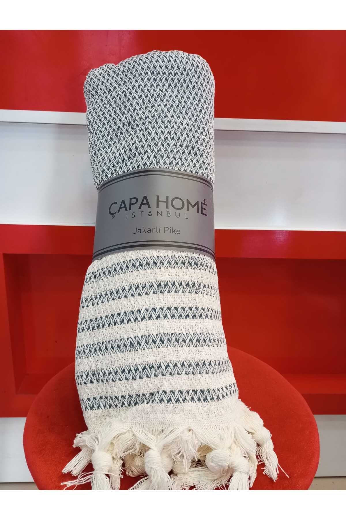 Çapa Home PREMİUM KALİTE KAYMAZ YAKMAZ PAMUKLU ÇOK AMAÇLI OTANTİK BOHEM HEM KOLTUK ÖRTÜSÜ HEM PİKE 180X240