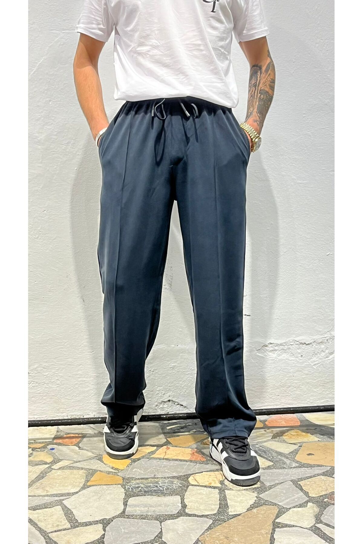 STBLUEGYM A++ KALİTE ERKEK ALT EŞOFMAN BAGGY