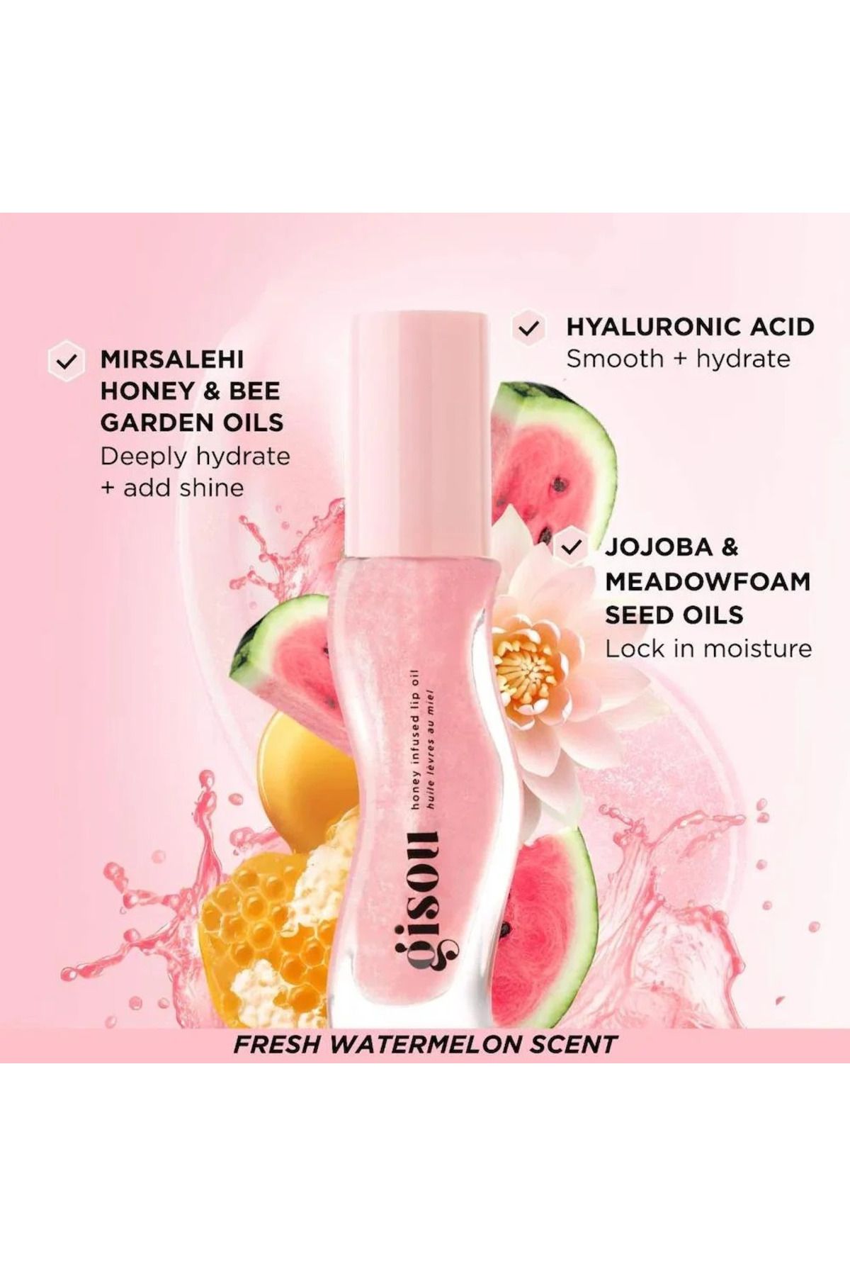 gisou-Giso Honey Gloss Moisturizing Trio Set 3 Pieces 4