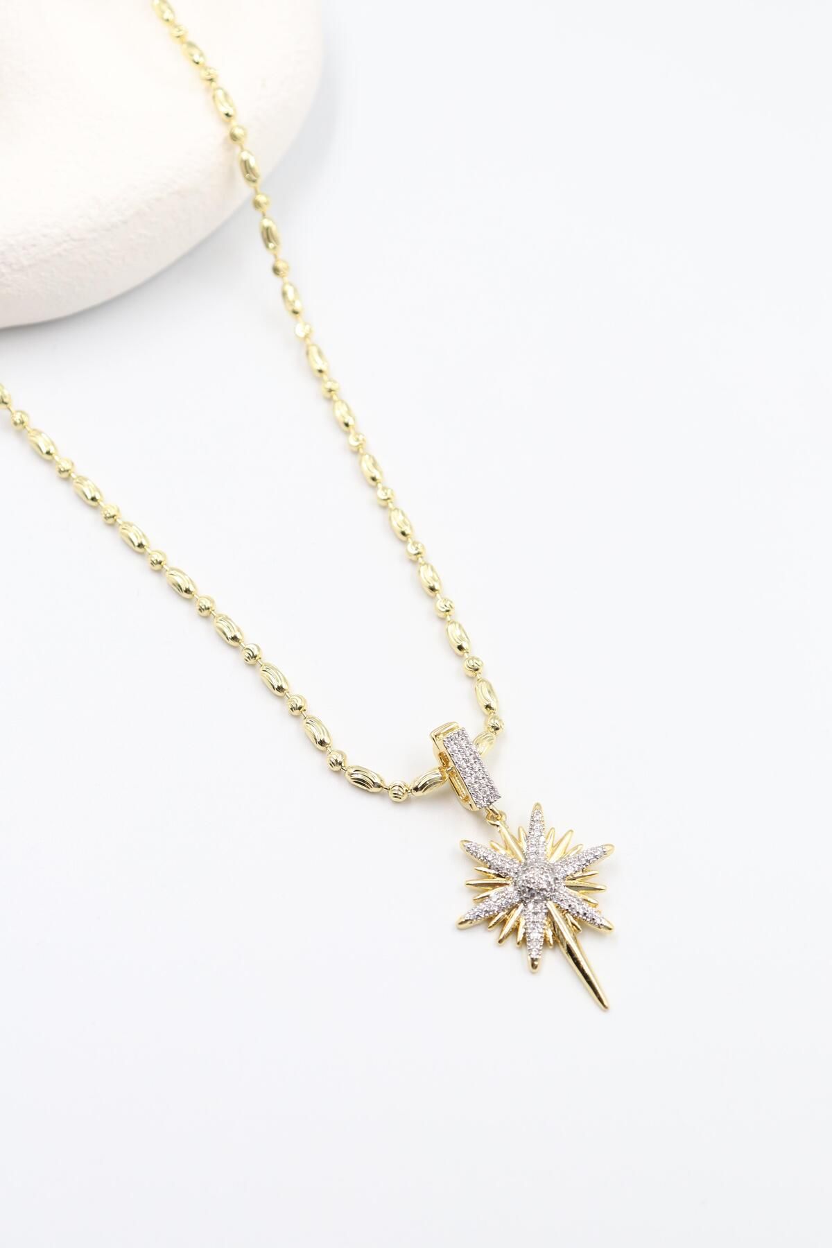 BY CANSU ACCESSORİES Satu VIP Gold Kolye (14k)