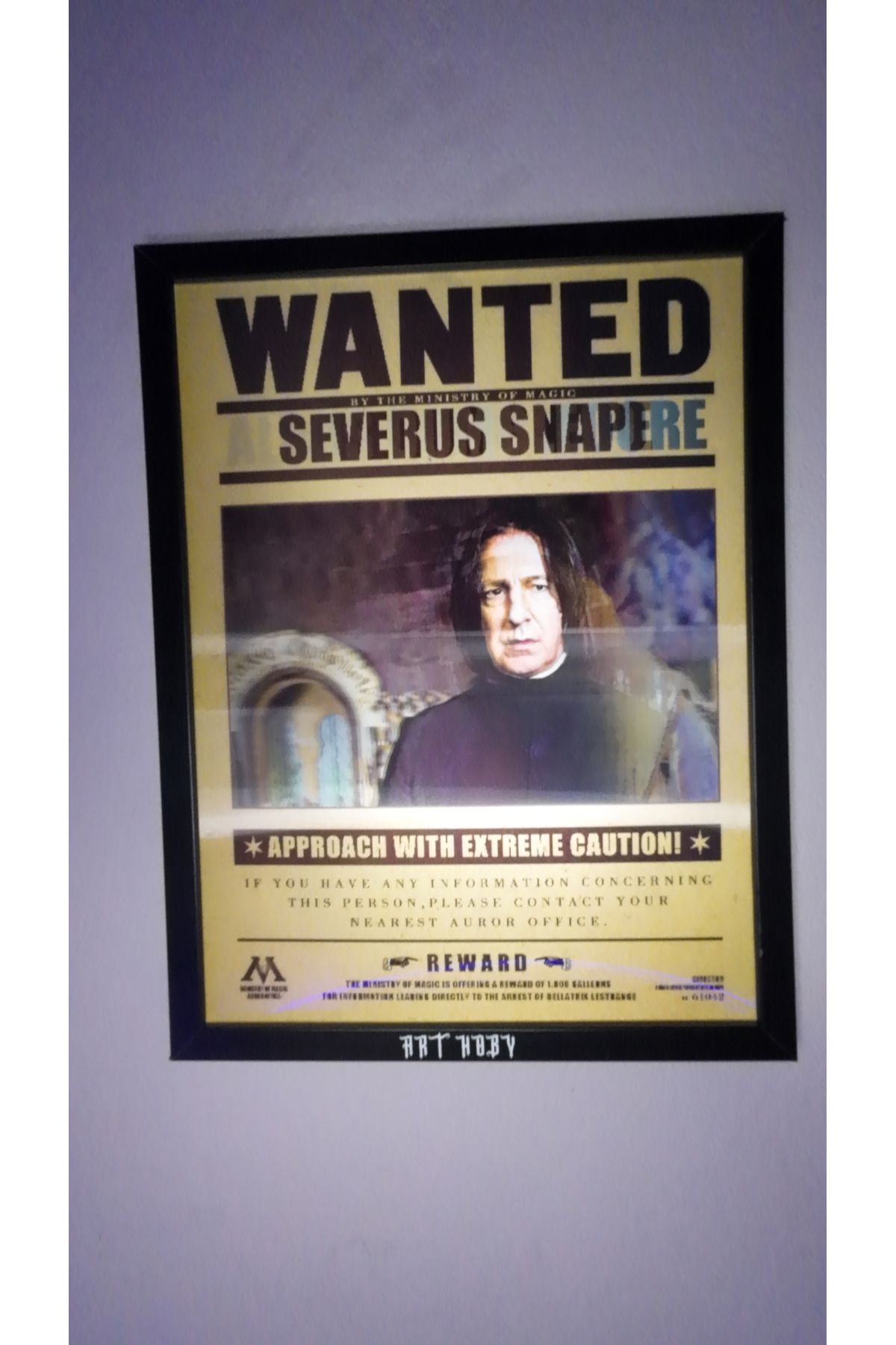 ArtHoby Harry Potter Wanted Series Dumbledore - Snape - Sırıus Lenticular 3D Hareketli Tablo