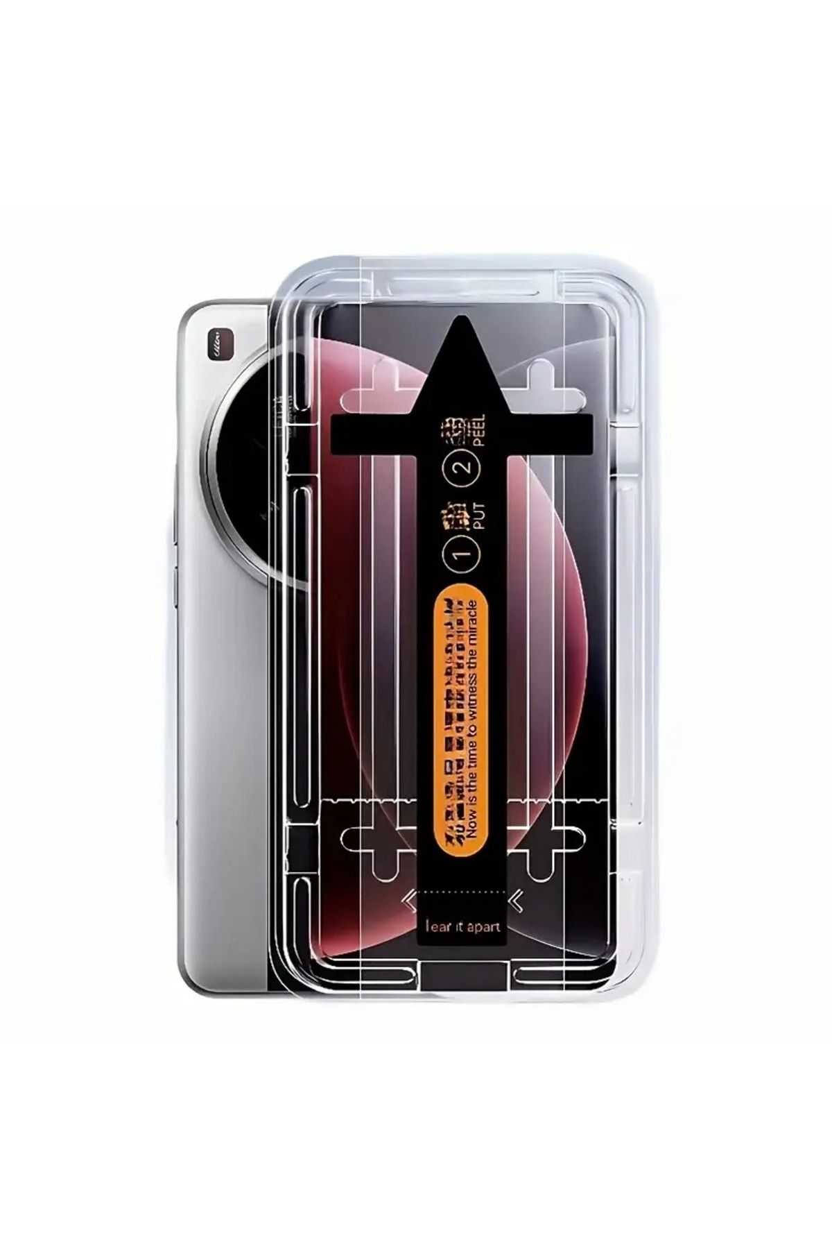 NANOSPACE Xiaomi 15 Ultra İle Uyumlu Temperli Sert Cam 3D Takma Aparatlı Kırılmaz Cam Ekran Koruyucu